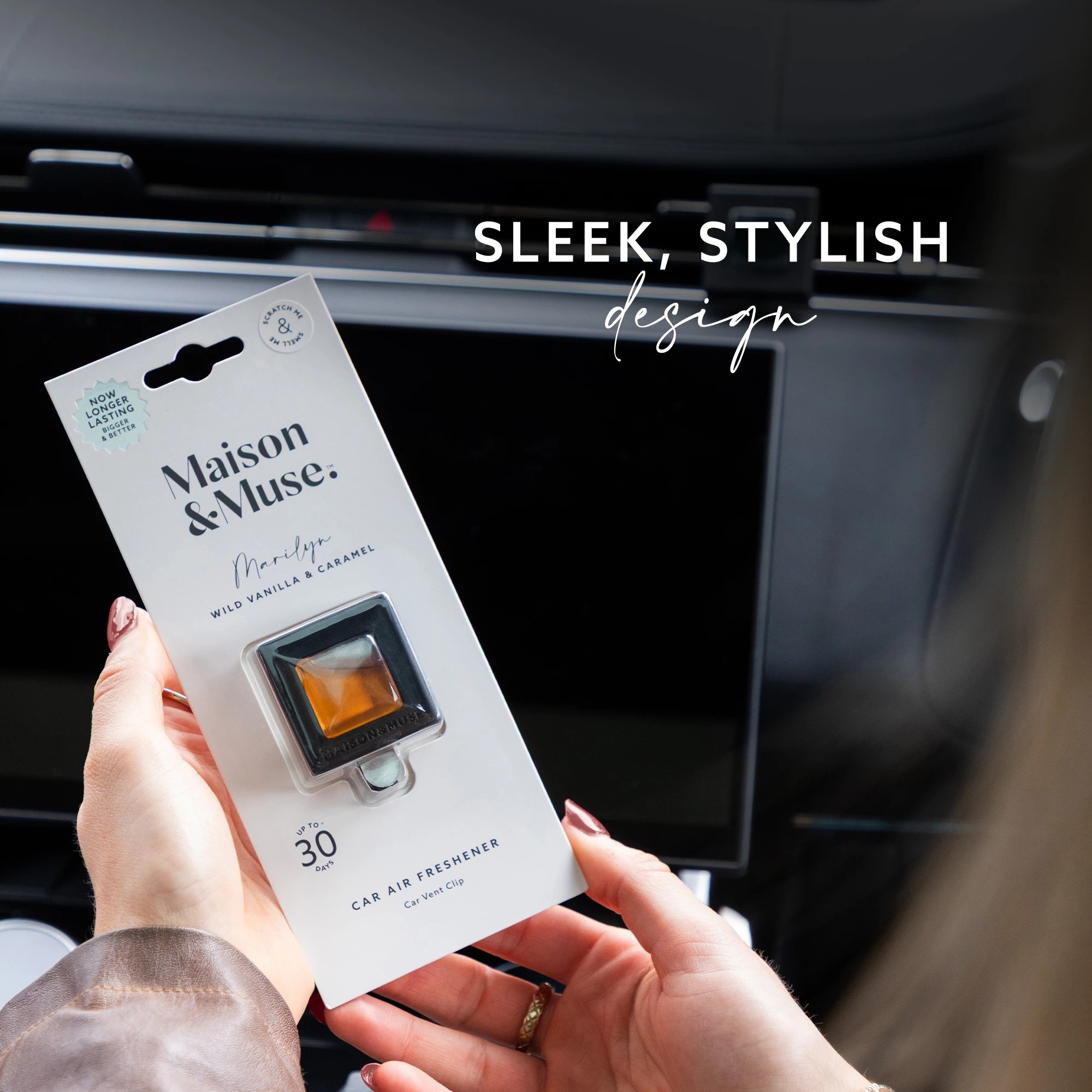 6 Maison and Muse Marilyn Car Air Freshener - Wild Vanilla and Caramel, 6 of 7
