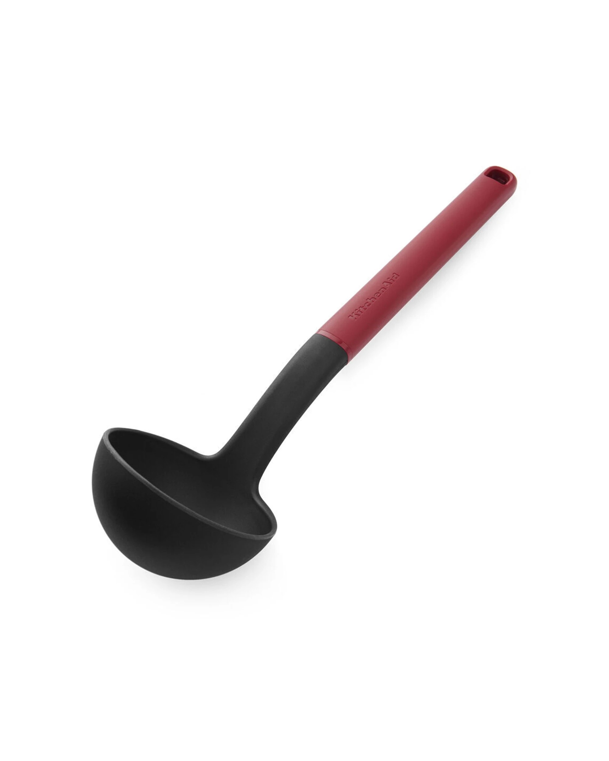 2 KitchenAid Classic Nylon Serving Ladle 2PK Heat Resistant Ergonomic Handle - Red, 2 of 6