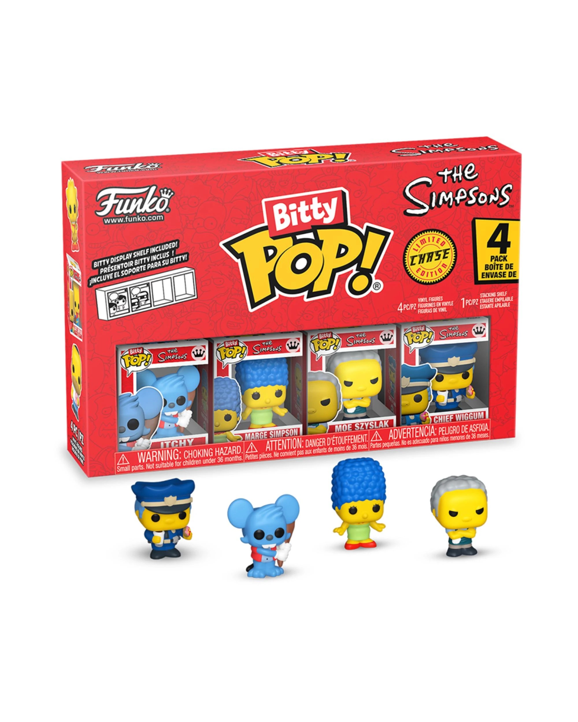 1 The Simpsons Itchy Bitty 4 Pack Funko POP! Vinyl, 1 of 4