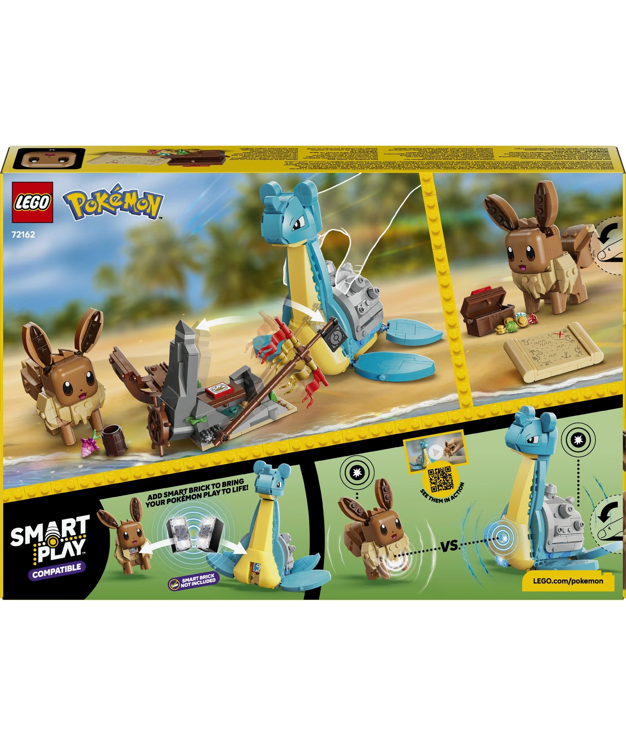 11 LEGO Pokemon SMART Play: Eevee and Lapras's Treasure Hunt 72162, 11 of 11