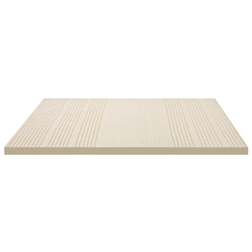 1 Giselle Bedding Latex Mattress Topper 7.5cm King - King Bed - Natural, 1 of 8
