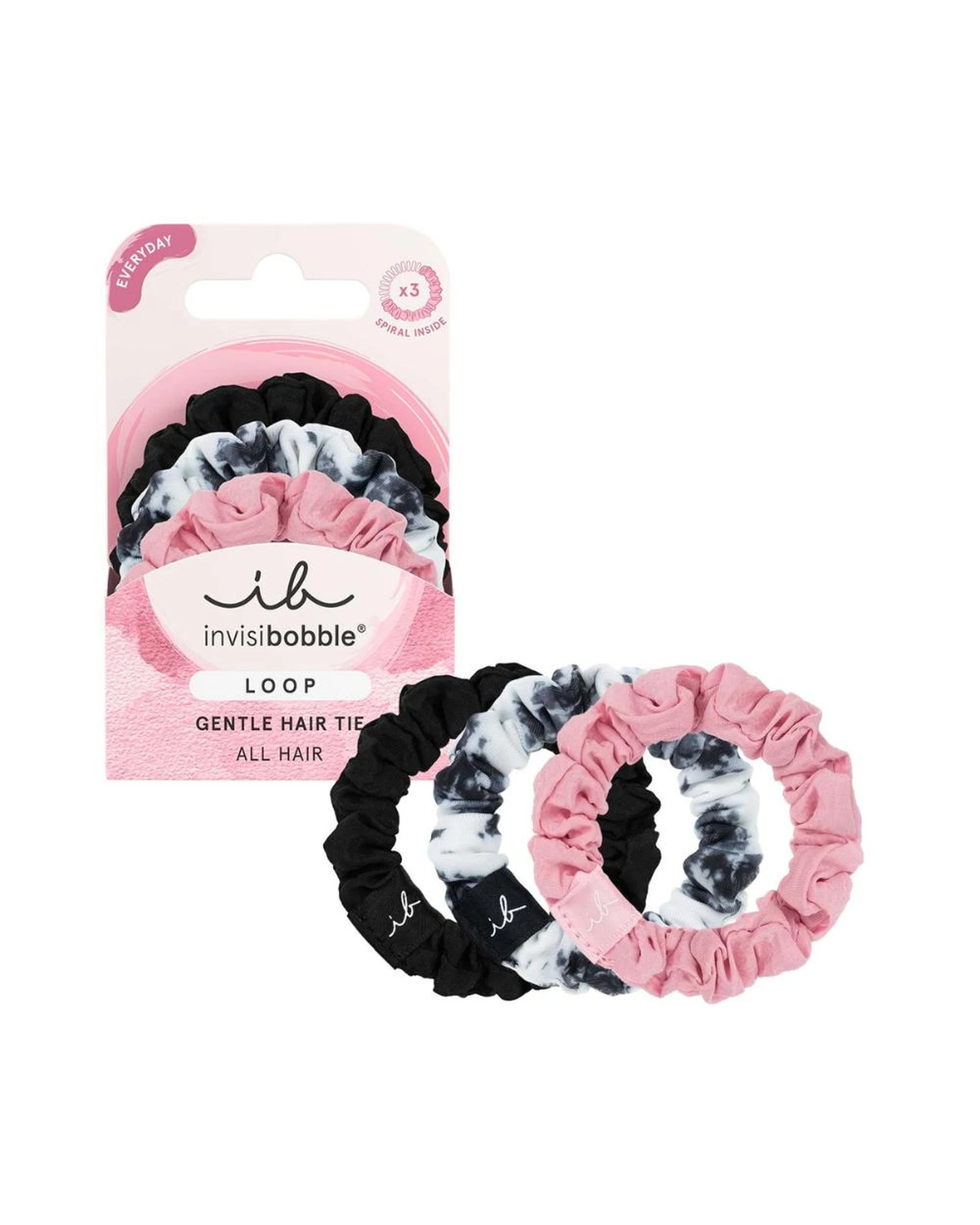 1 Invisibobble Loop Gentle Fine to Normal Hair Ties 3Pk - Be Gentle - Multi, 1 of 1