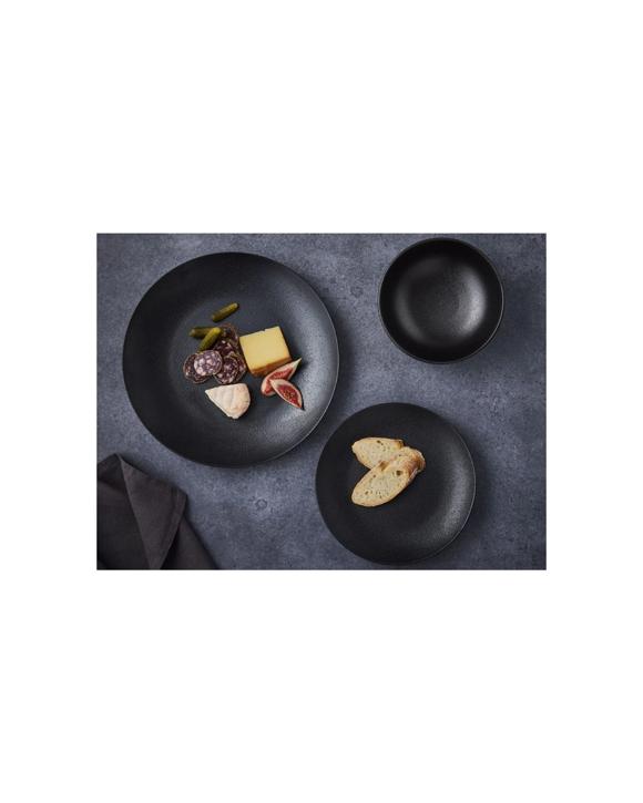 Maxwell & Williams Caviar Black Dinner Set 12pc