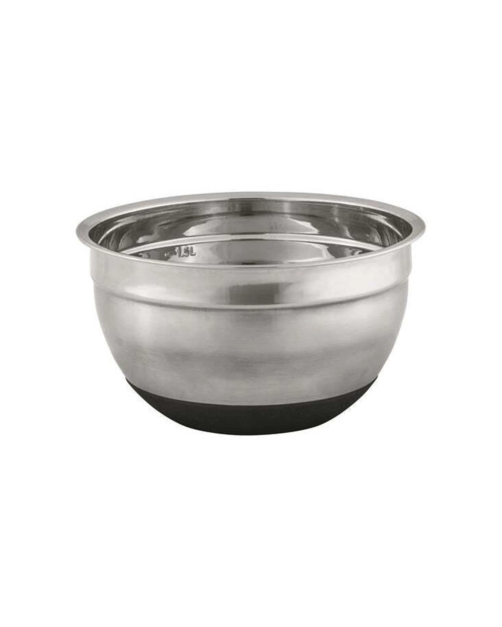 1 Avanti Stainless Steel 18cm Mixing Bowl 1.5l Anti-slip Silicone Base Ergonomic - Silver, 1 of 1