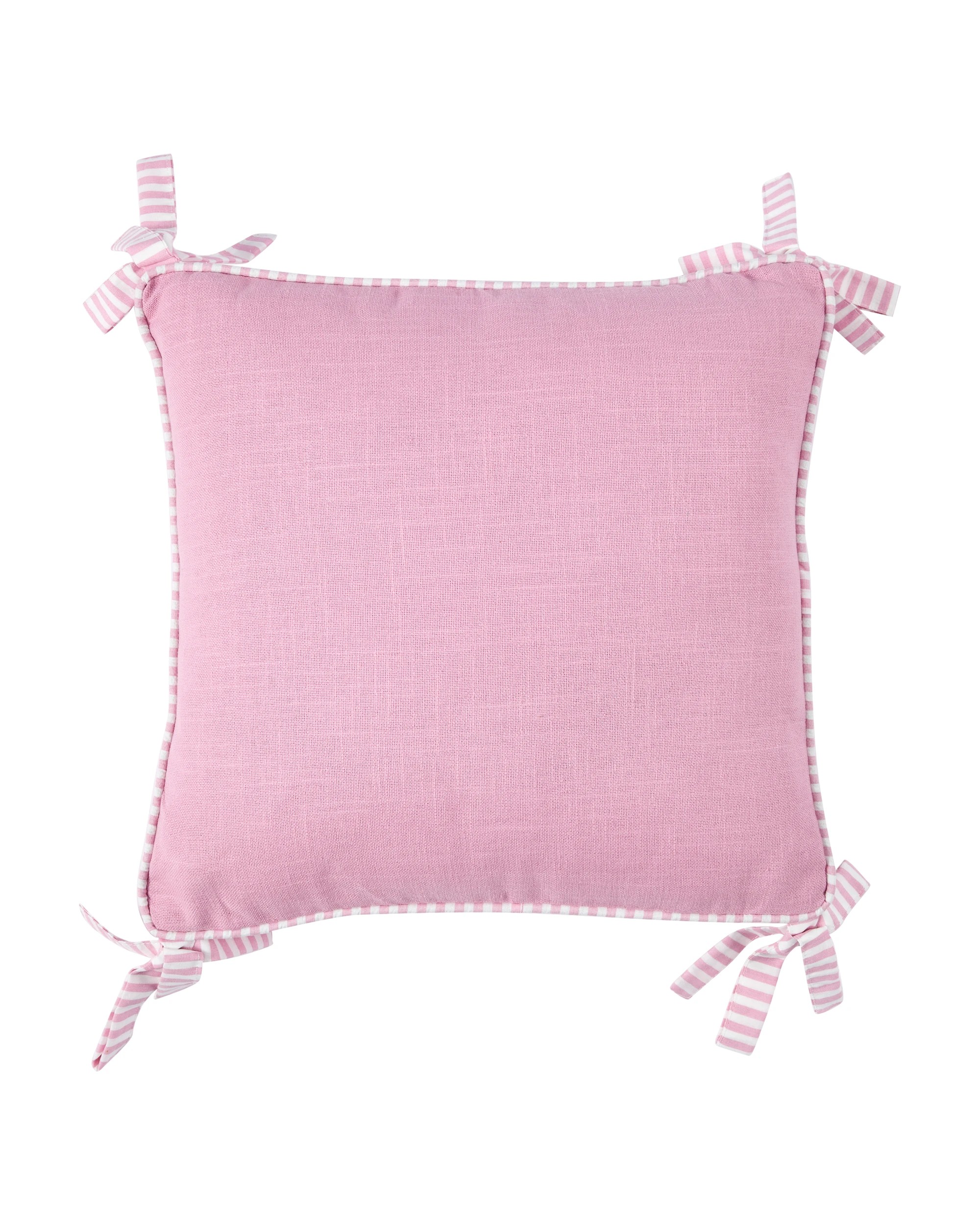 1 43cm Bow Cushion - Pink, 1 of 4