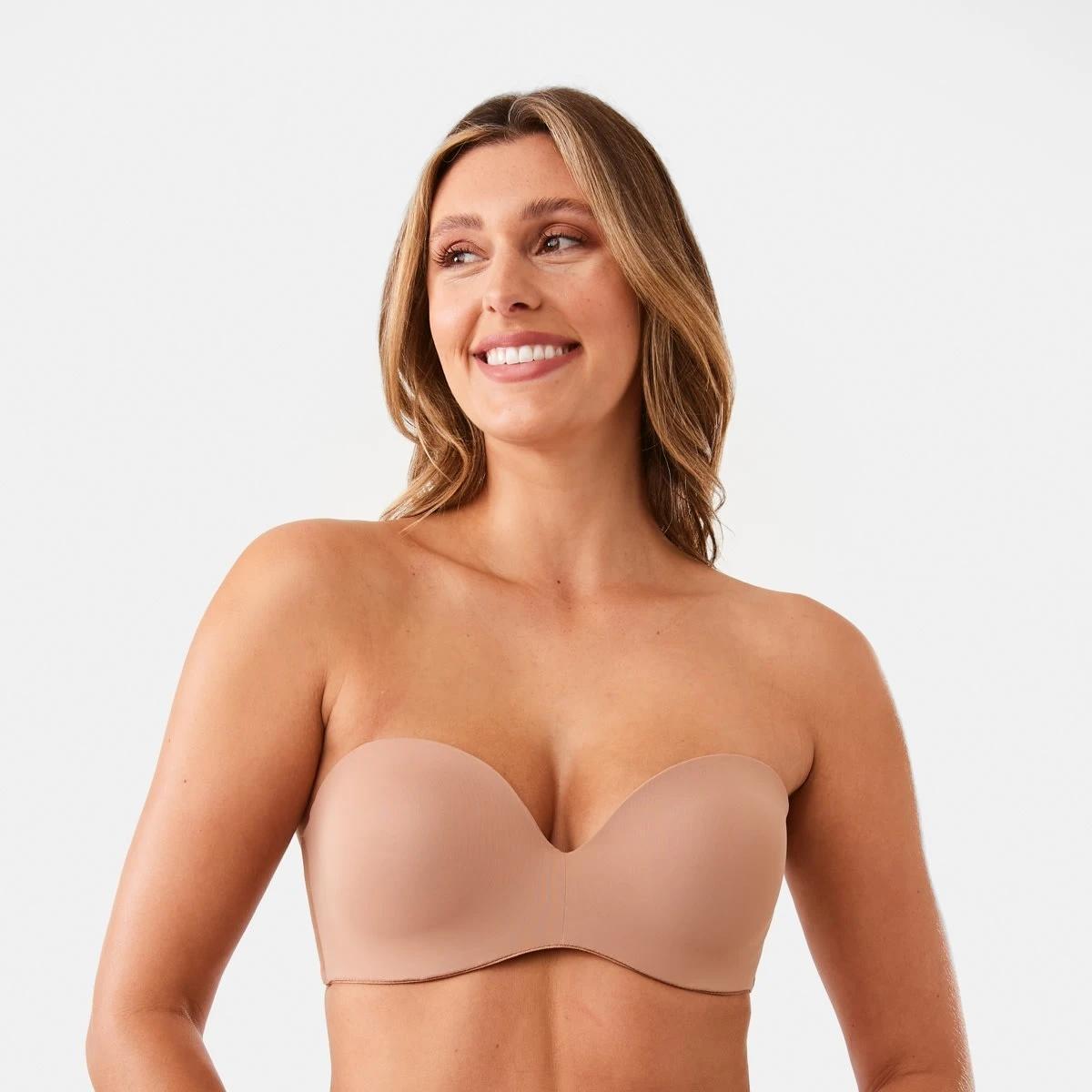 7 Hidden Underwire Strapless Bra MAPLE SYRUP, 7 of 9