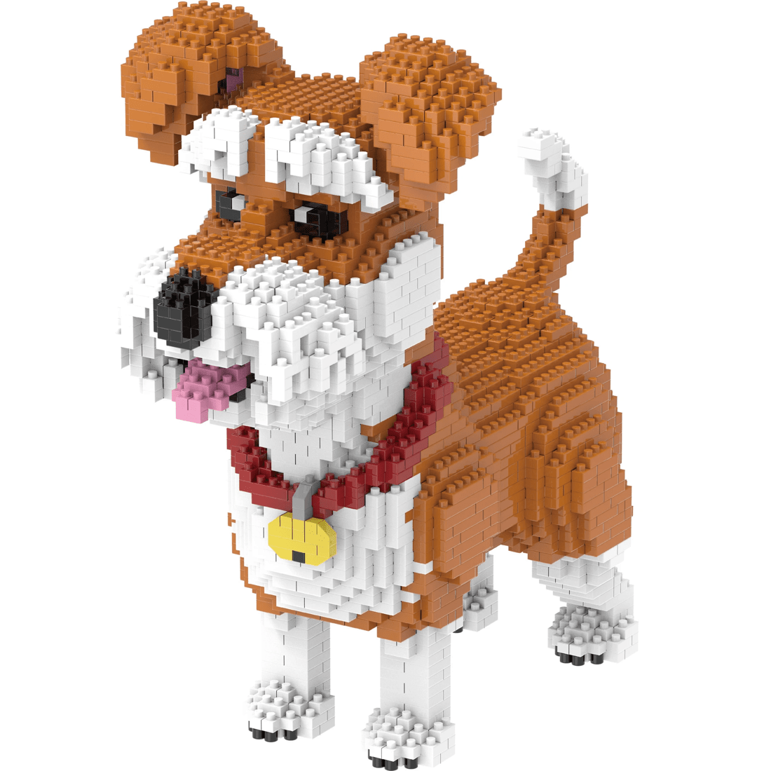 3 1937 Piece Mini Blocks Animal Series: Jack Russell Terrier, 3 of 6