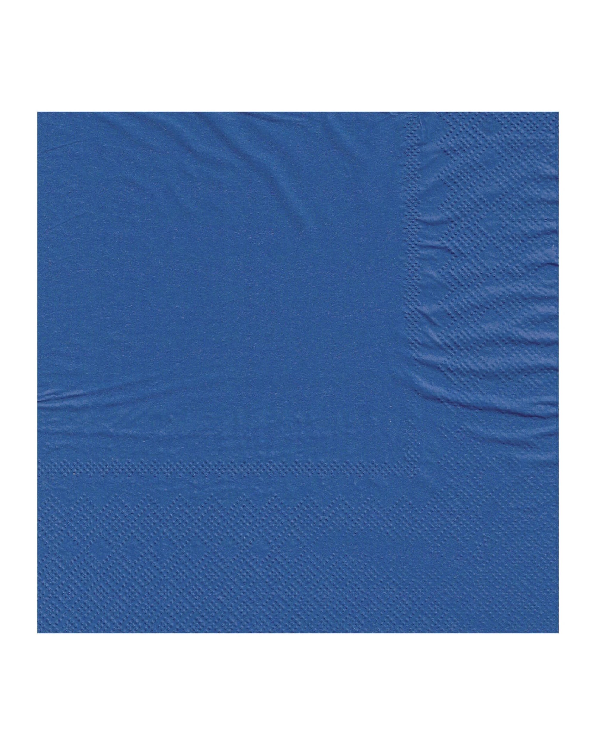 1 Alpen Classic Royal Blue Cocktail Napkins / Serviettes Pack of 50 - Blue, 1 of 1