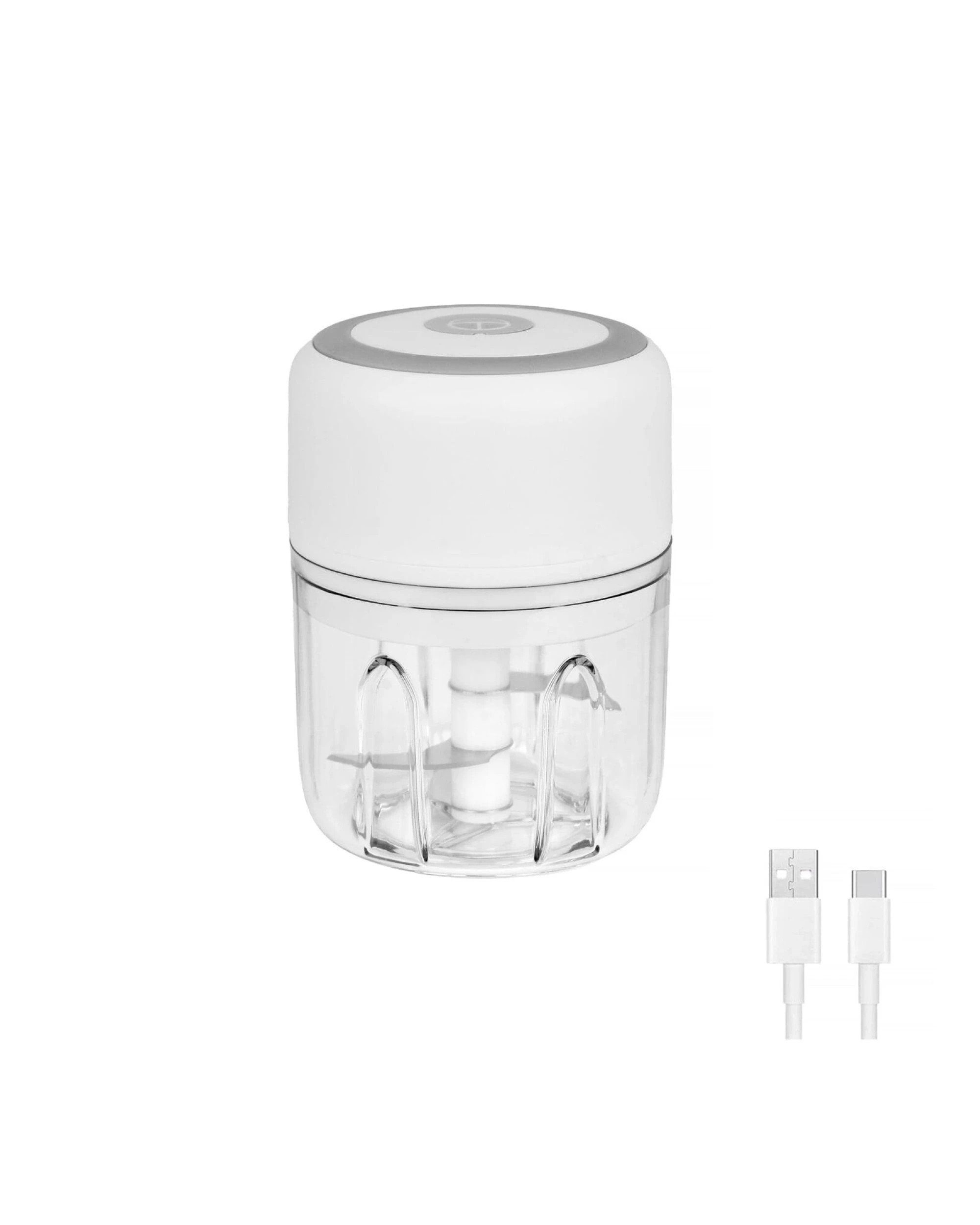 1 Cook Easy 250ml Mini Food Processor Cordless Portable USB Rechargeable Chopper, 1 of 7