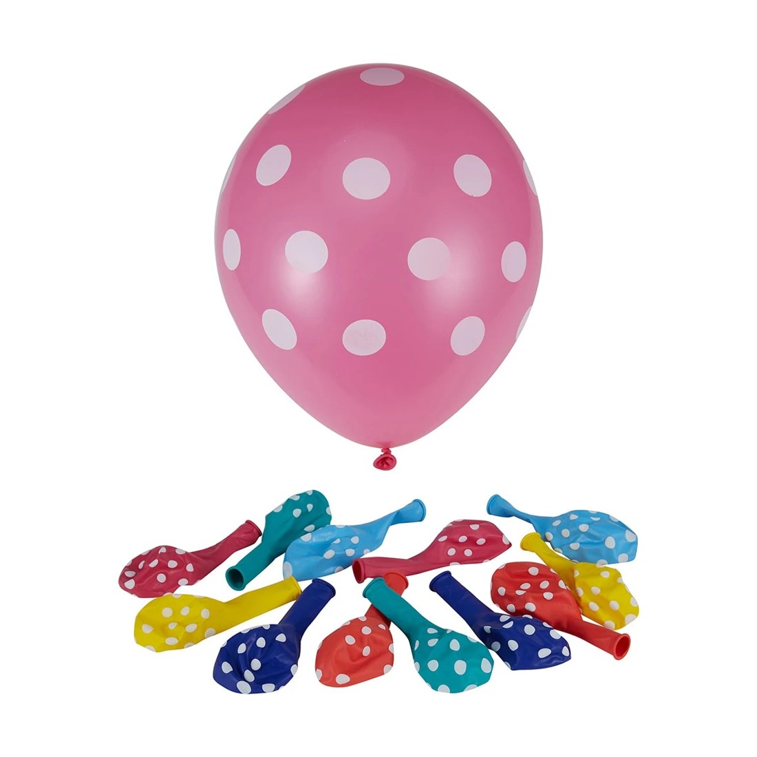 2 30 Pack Colour Dot Balloons, 2 of 3