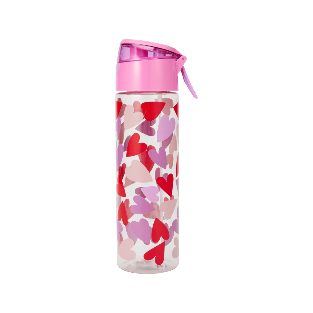 1 650ml Hearts Spray Drink Bottle, 1 of 6