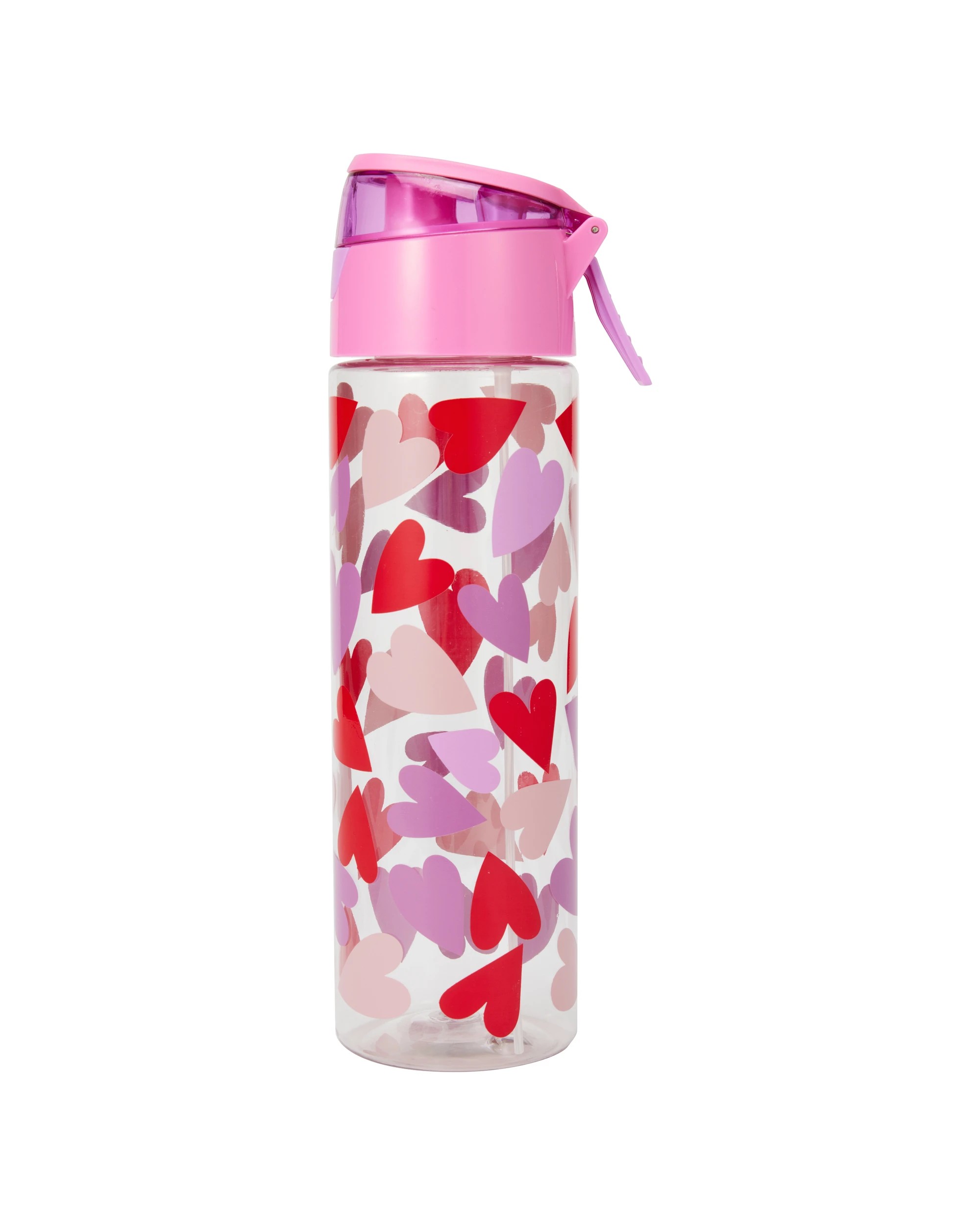 1 650ml Hearts Spray Drink Bottle, 1 of 6