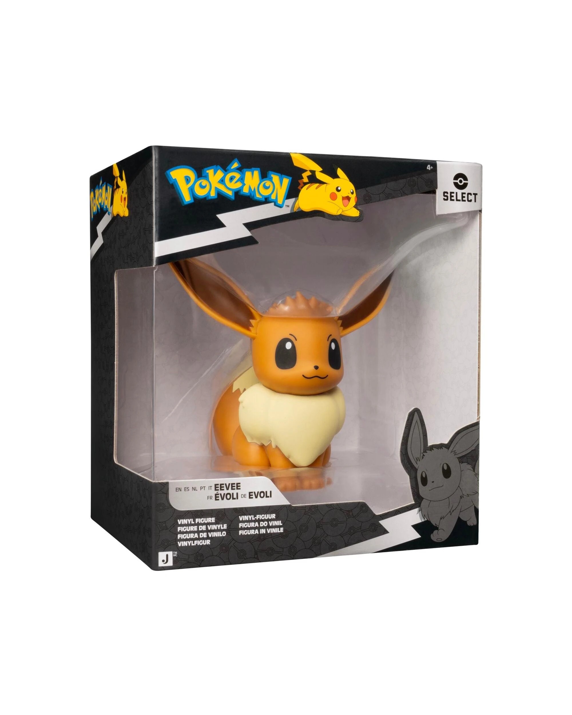 3 Pokemon Select Eevee 4 inch Vinyl Figure, 3 of 8