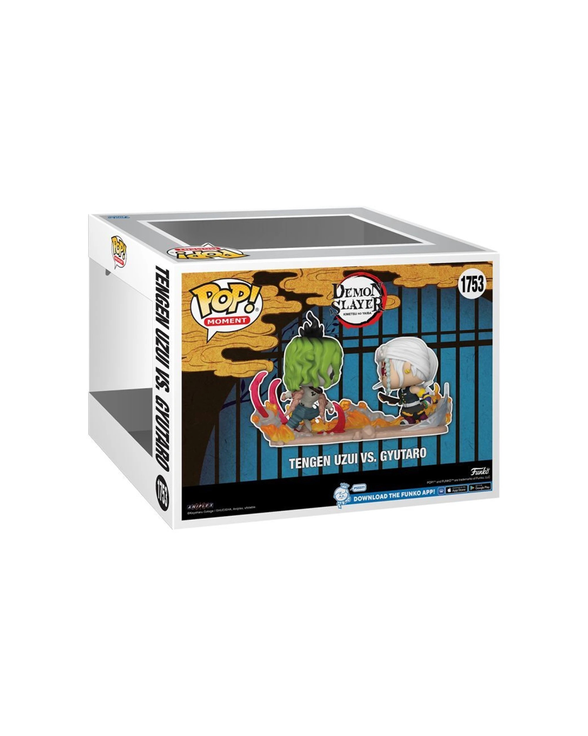 3 Funko Demon Slayer Tengen Vs Gyutaro Pop Moment Kids Figure Toy 5 Inch - Multi, 3 of 3