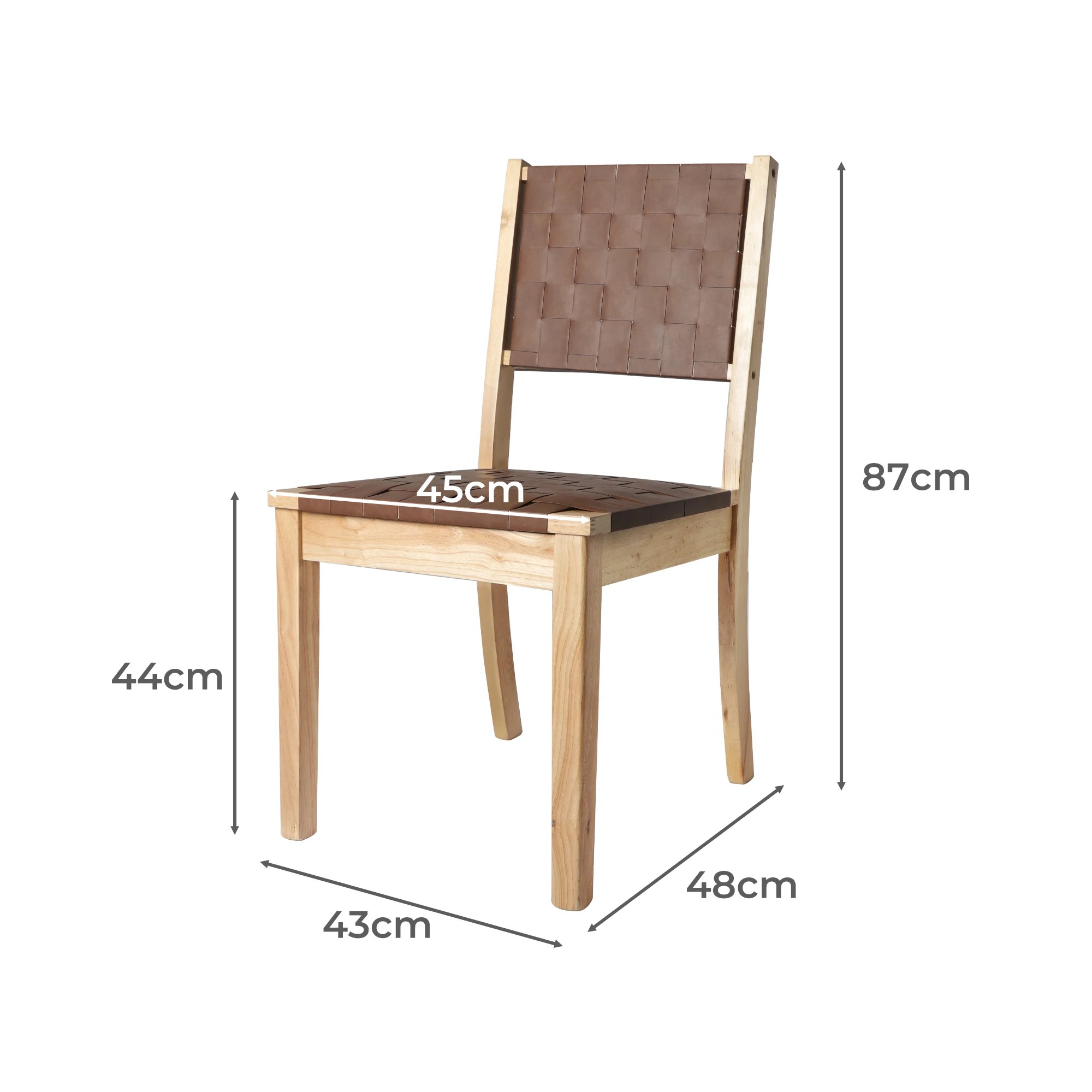 3 Levede 6x Dining Chairs PU Solid Beech Wood - Natural, 3 of 8