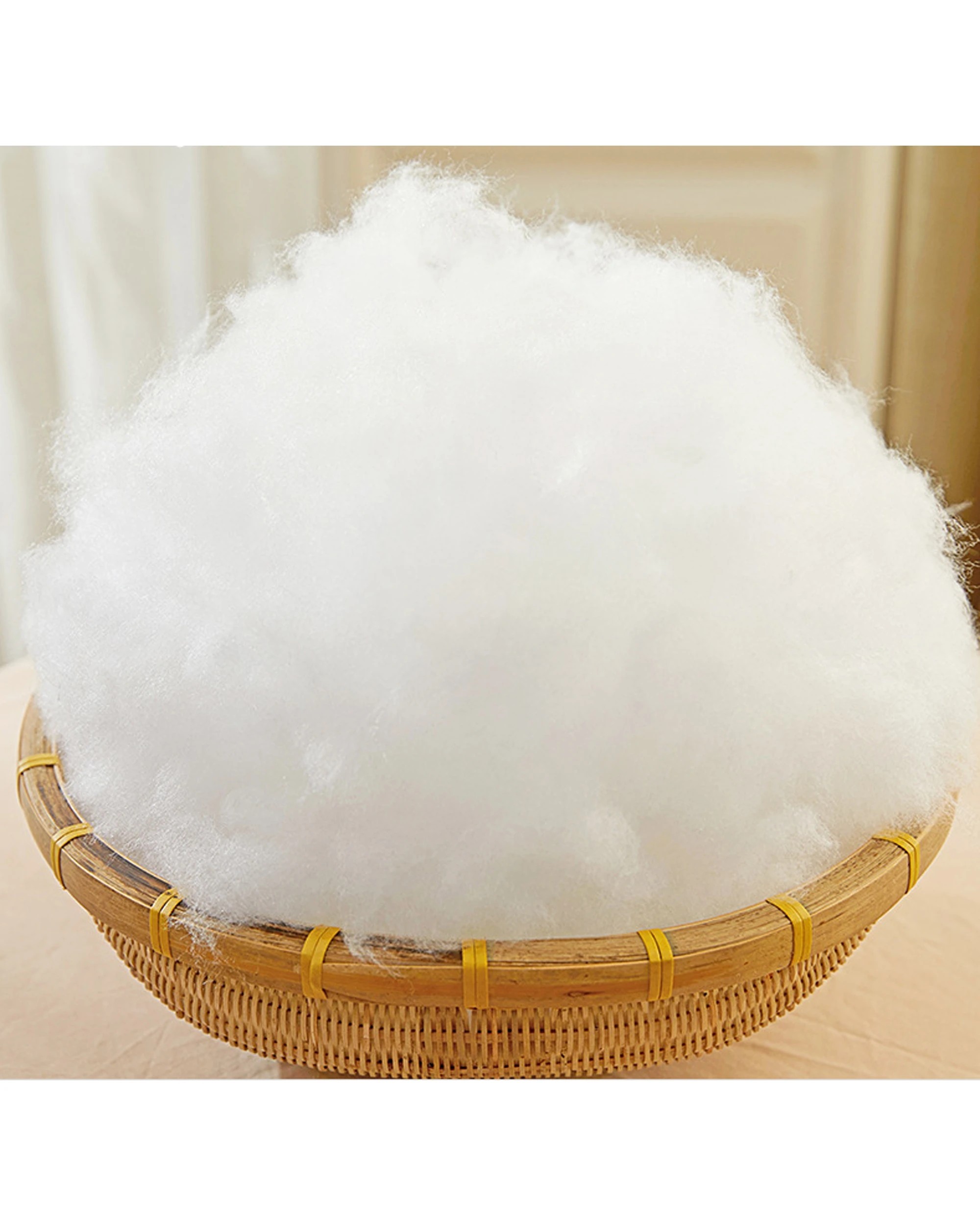 2 Cotton More Premium Quality Polyester Fibre Fill Stuffing 300g - White, 2 of 4