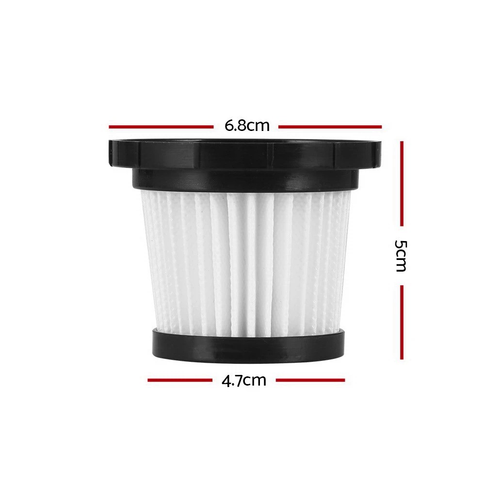 2 Devanti Stick Vacuum Cleaner Replacement Filter - 3 PCS - Black, 2 of 5