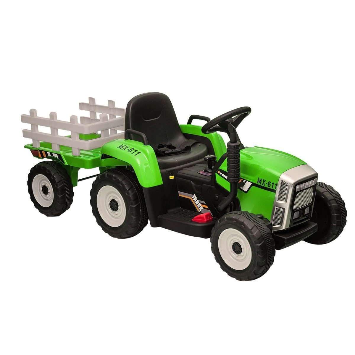 1 AUSWAY Kids Farm Tractor Electric Ride On Toys, 1 of 8