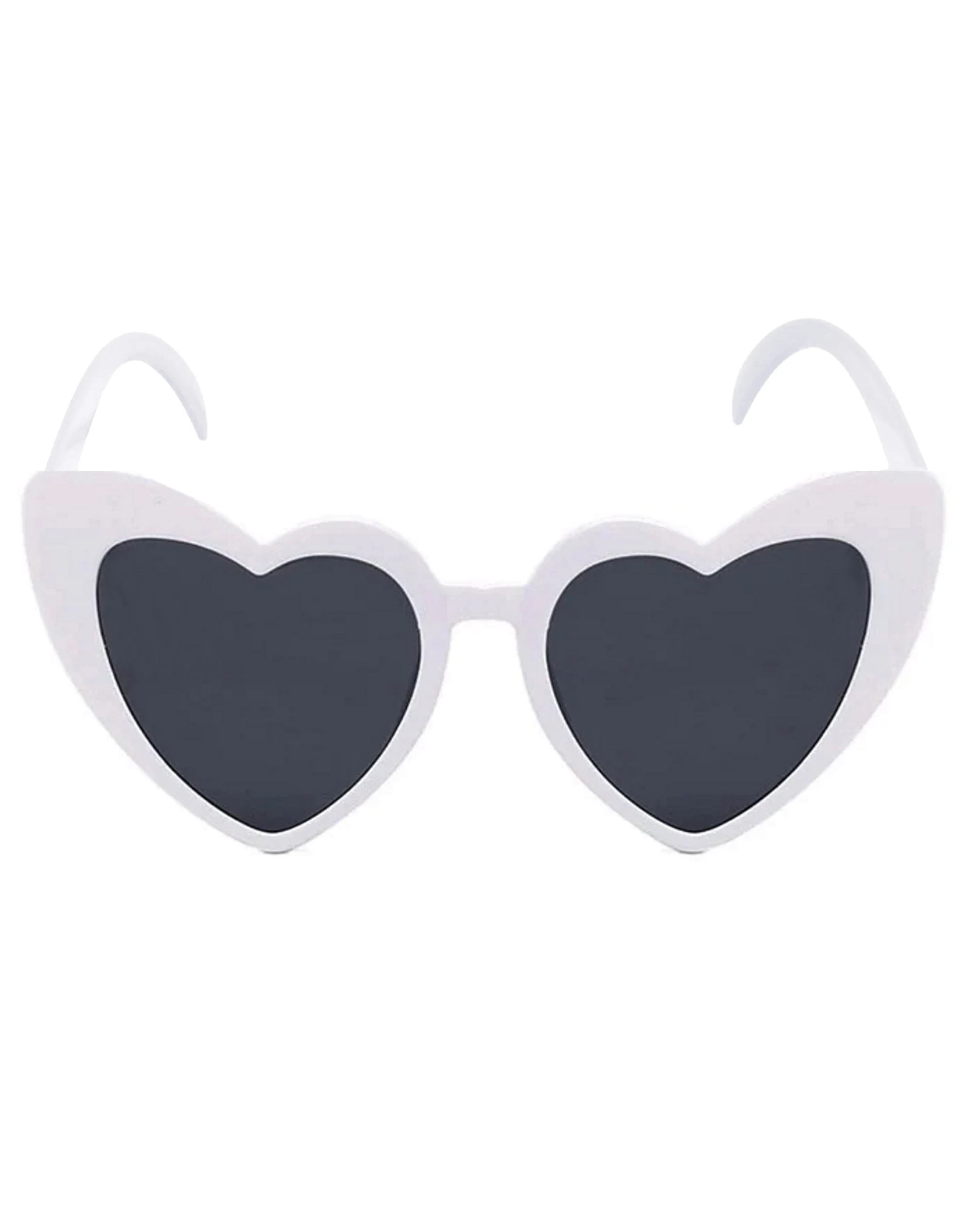 2 Partyrama White Hearts Party Glasses - White, 2 of 2