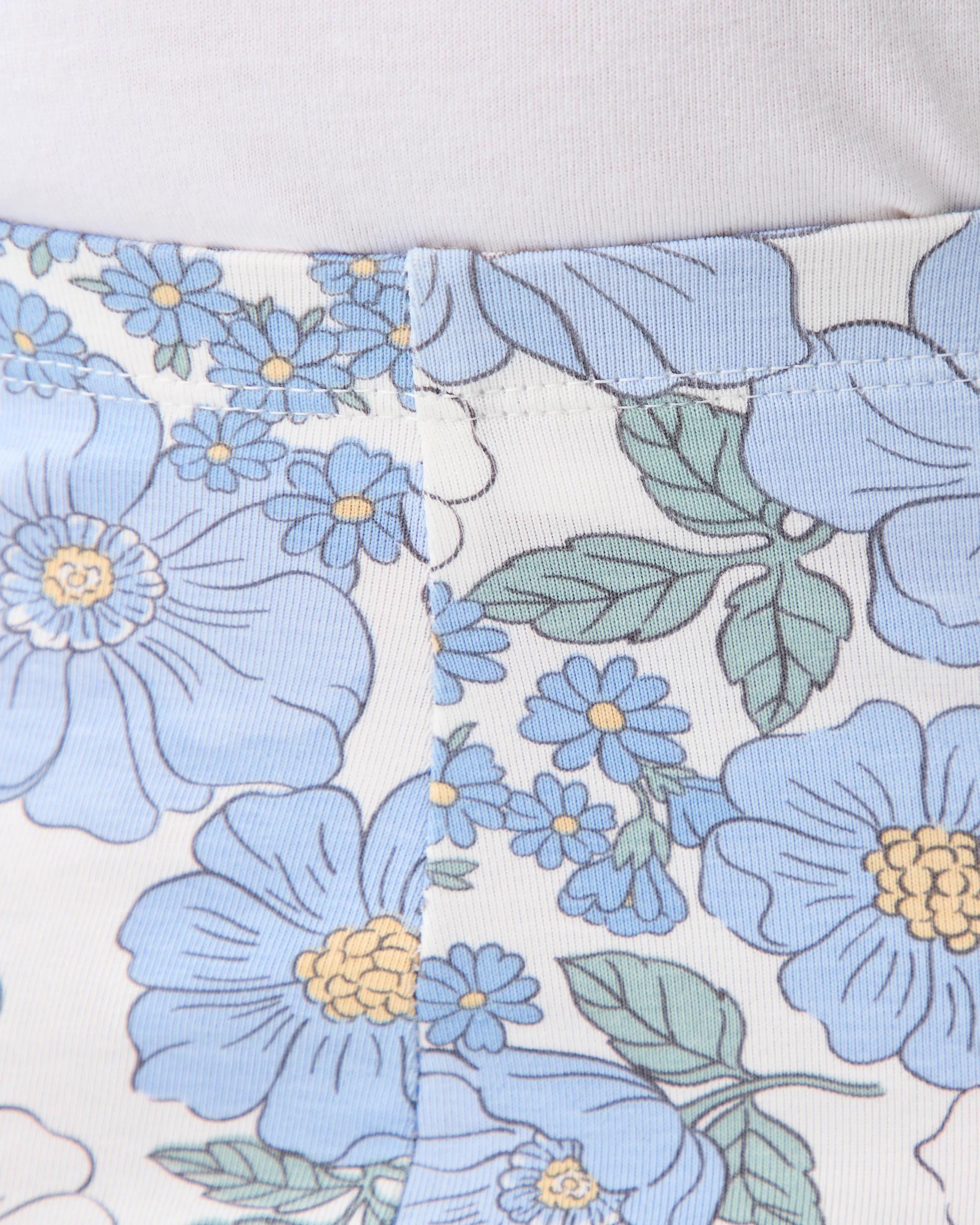 4 Printed Leggings Wht Floral, 4 of 6