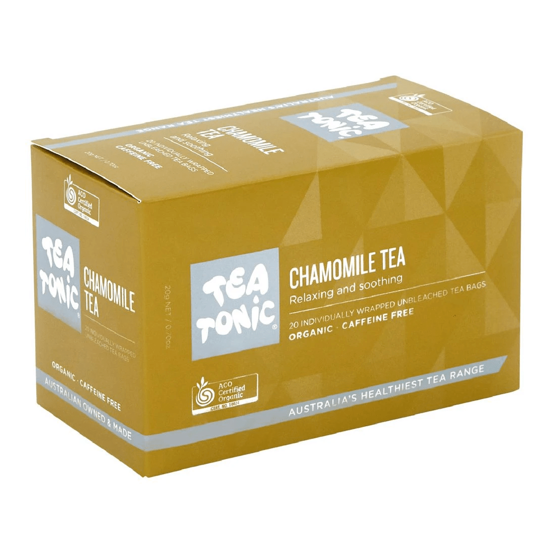1 Tea Tonic Chamomile Tea Bags 20 Pack, 1 of 2