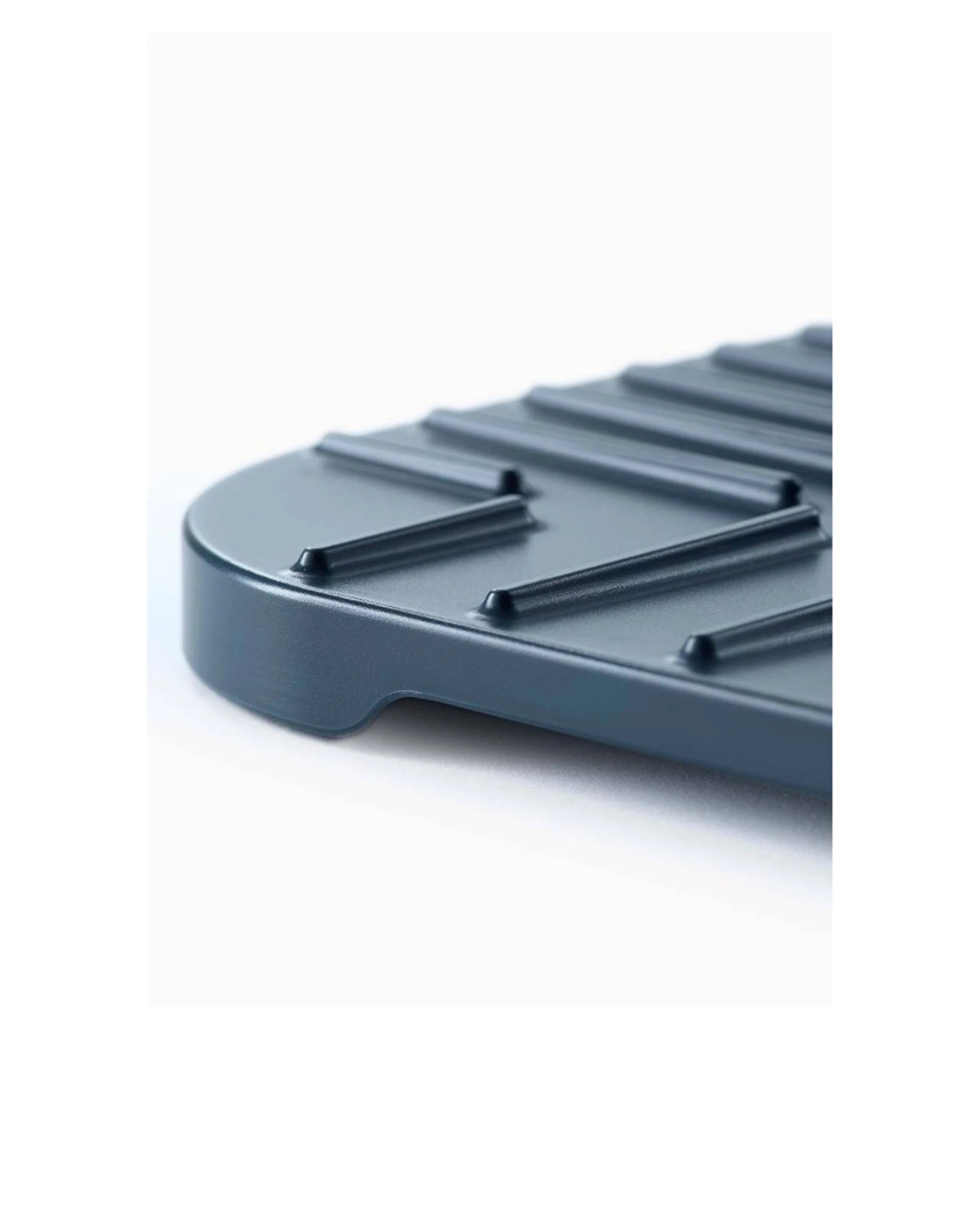 3 Joseph Joseph SinkShield Sink Saver Protector Mat Large Removable Plug - Grey, 3 of 7