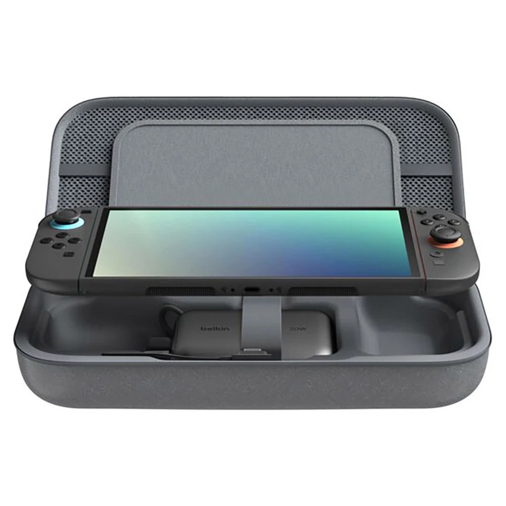 2 Belkin Charging Case for Nintendo Switch 2 - Grey - Dark Grey, 2 of 5