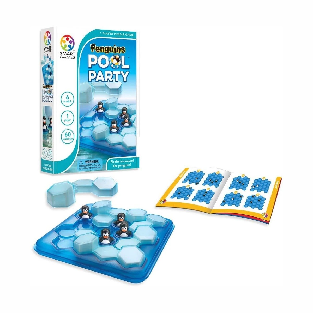 3 Smart Games Penguins Pool Party Puzzle Game, 3 of 4