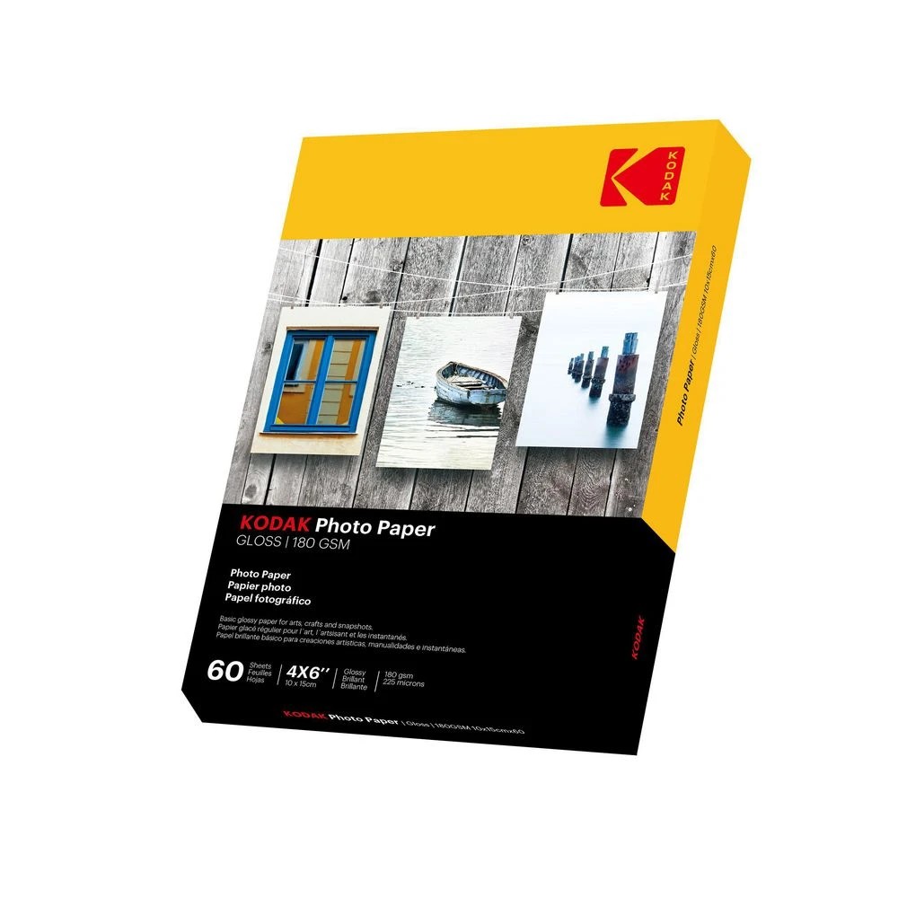 2 Kodak 6 x 4" Photo Paper High Gloss 180gsm 60 Pack, 2 of 2