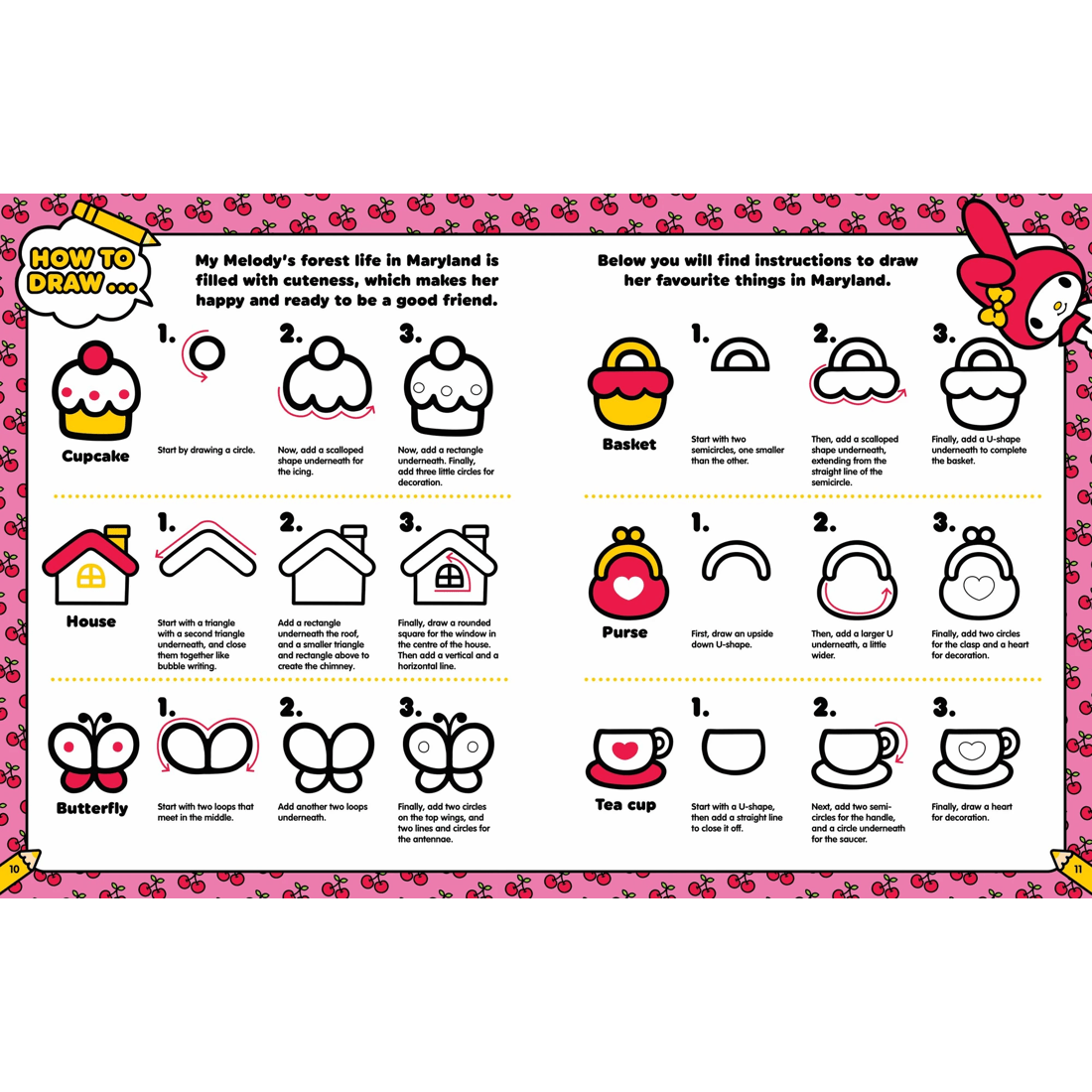 3 Hello Kitty and Friends: How to Draw - Book, 3 of 5