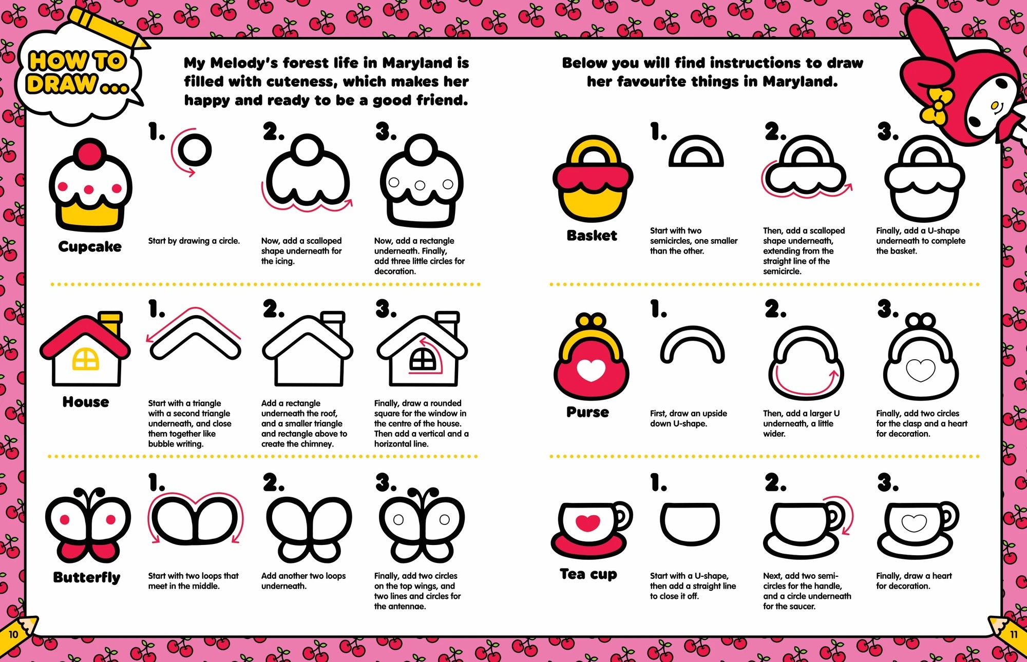 3 Hello Kitty and Friends: How to Draw - Book, 3 of 5