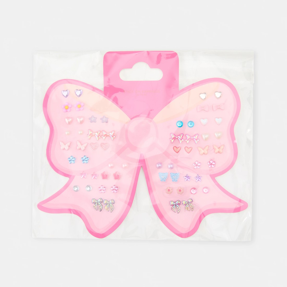 4 30 Pack Stick On Earrings - Bow, 4 of 4