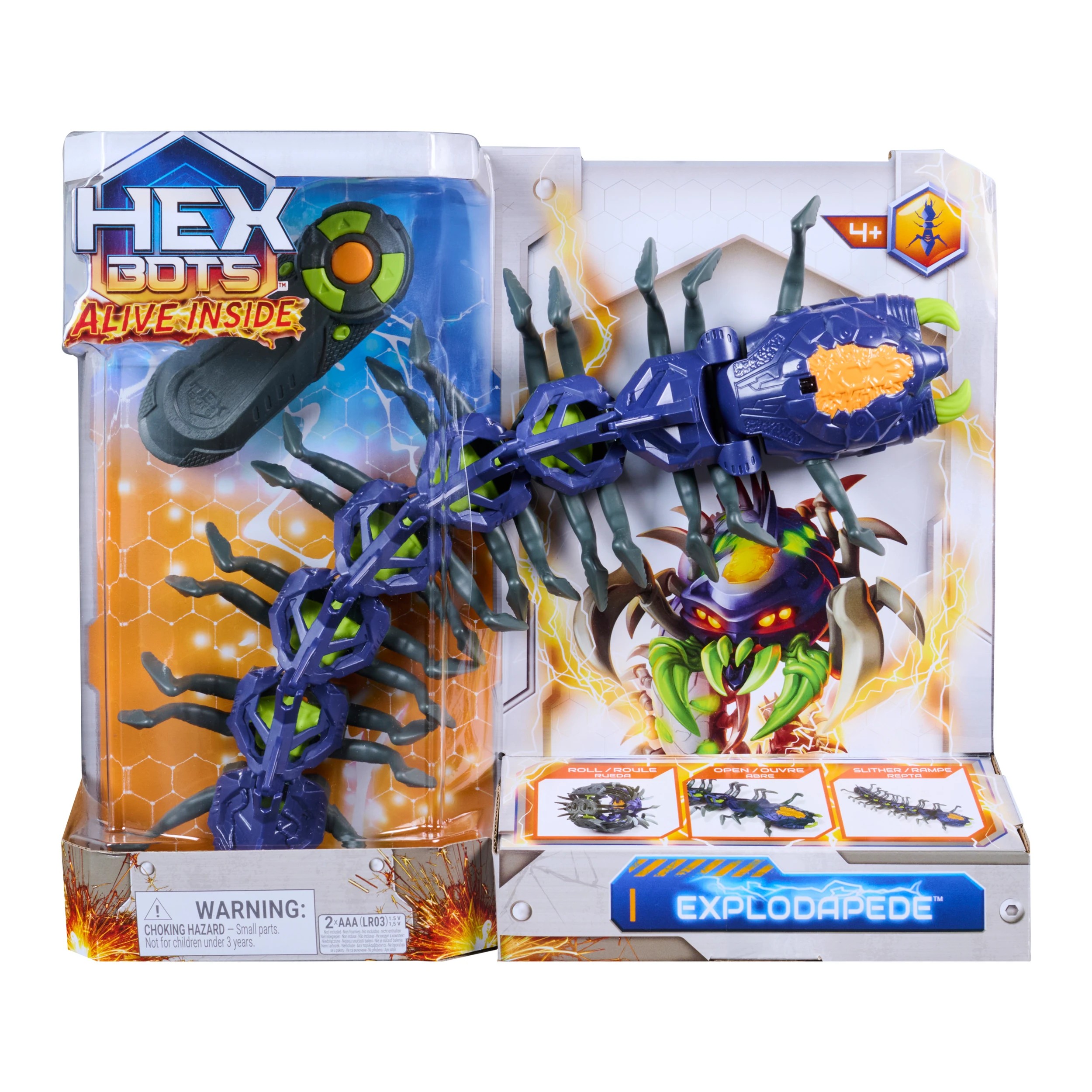 1 Hex Bots Remote Control Explodapede, 1 of 7