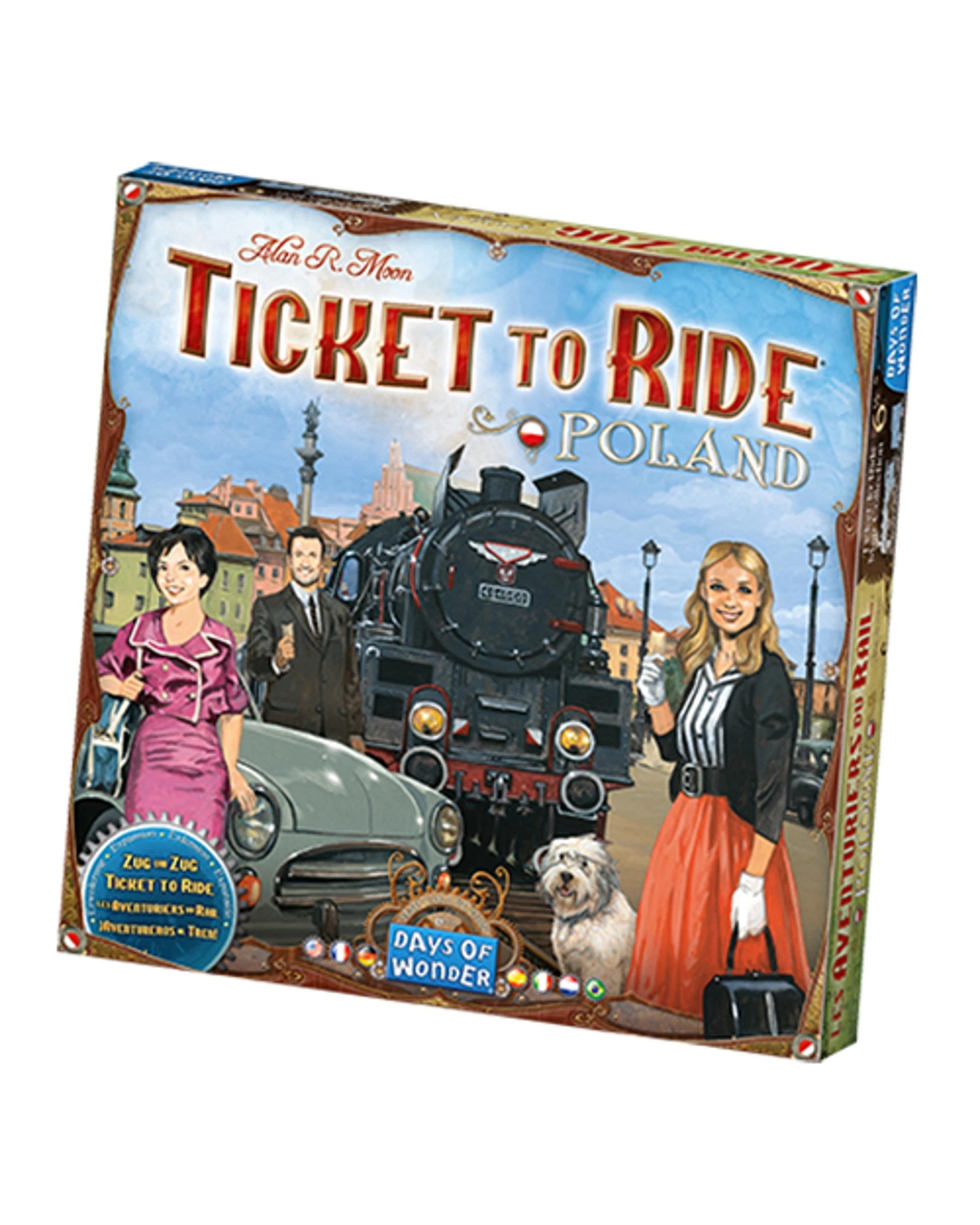 1 Ticket To Ride Poland Expansion Board Game, 1 of 3