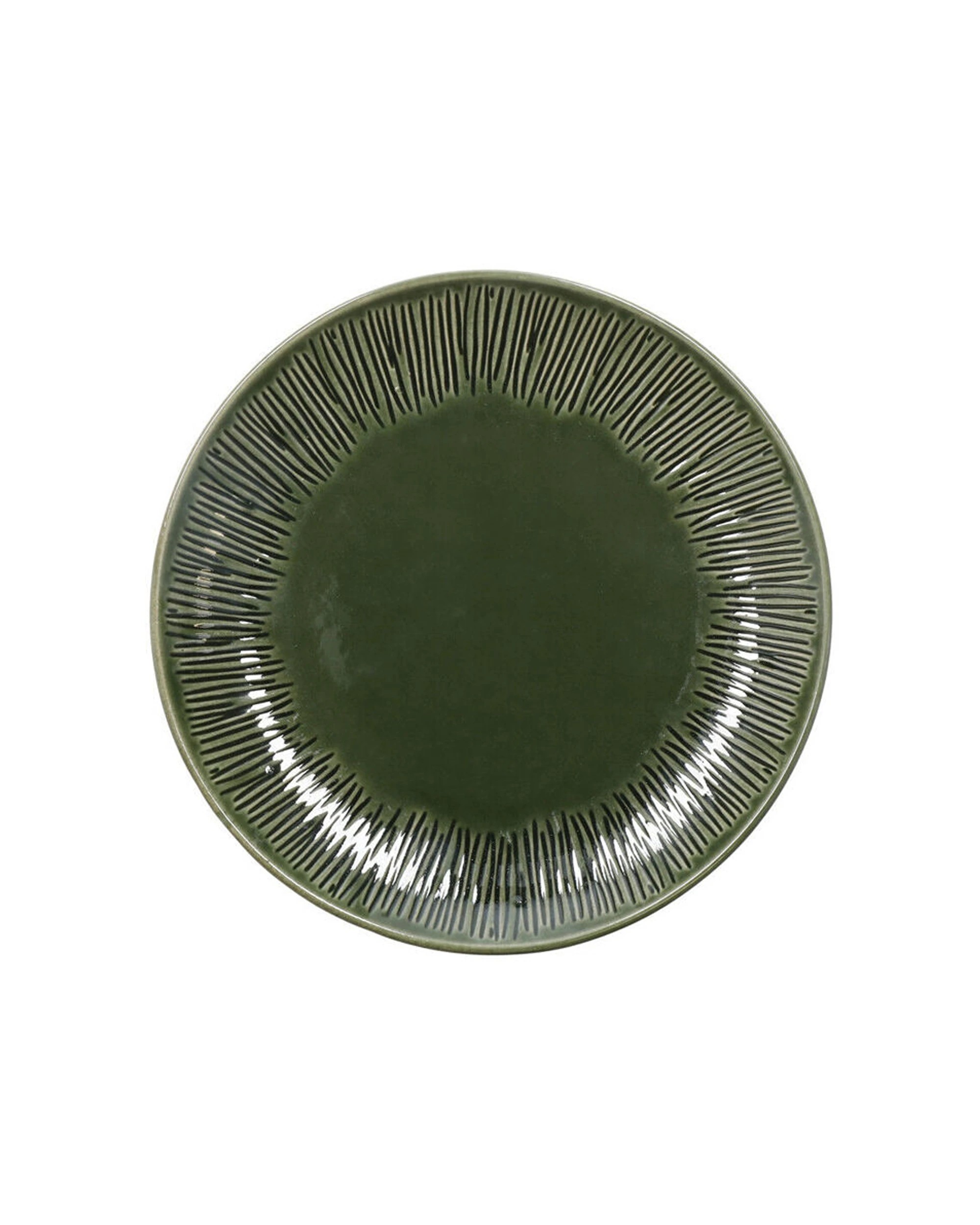 5 Mikasa 4pc Stoneware Dinner Plate Set 21.5cm - Green, 5 of 7