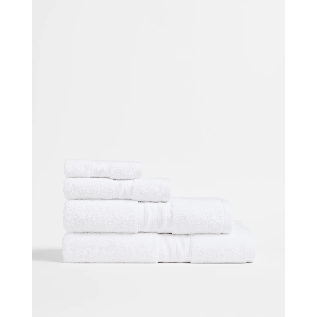 3 Grandeur Australian Cotton Bath Sheet
 - White, 3 of 5