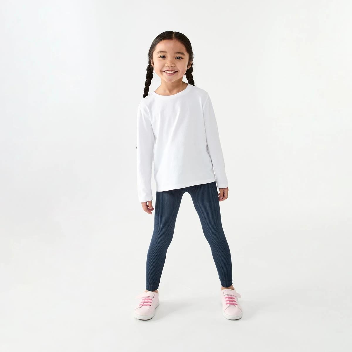 4 Rib Leggings Dress Navy, 4 of 7
