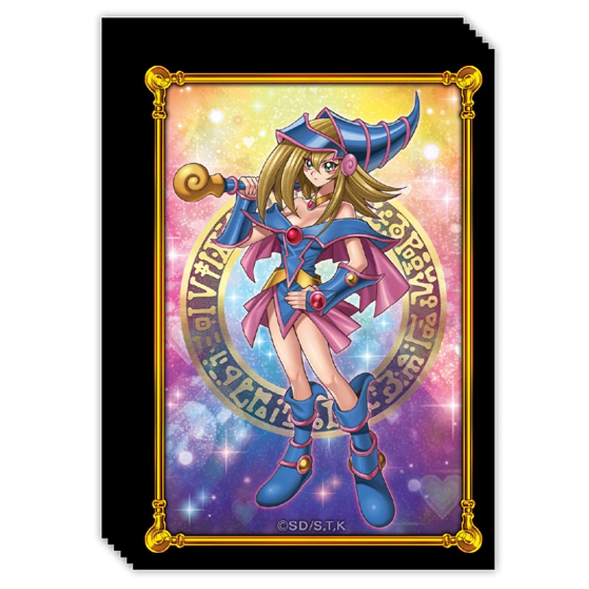 1 Konami Yugioh! Dark Magician Girl Card Sleeves, 1 of 2