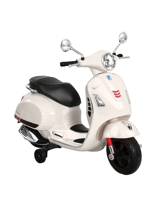 Vespa ホワイト キッズスクーター Vespa ホワイト キッズスクーター Vespa Licensed Kids Ride On