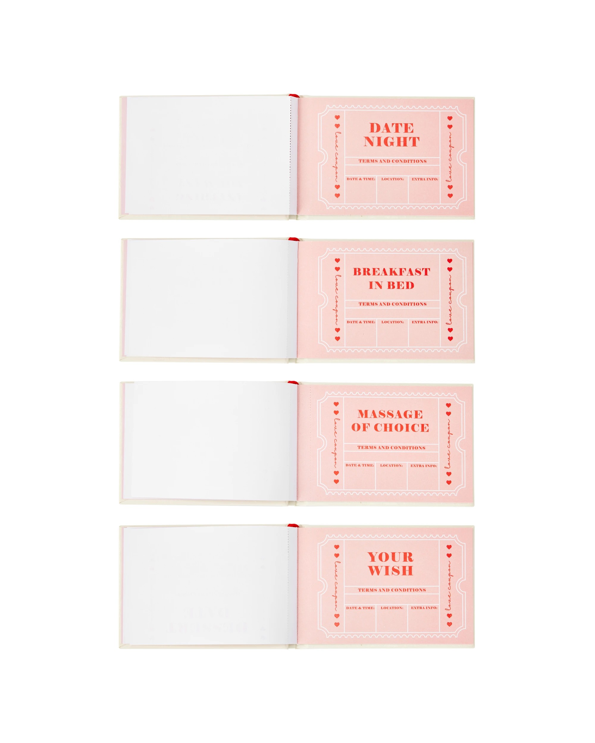 2 Valentine's Day Voucher Pamper Book, 2 of 6