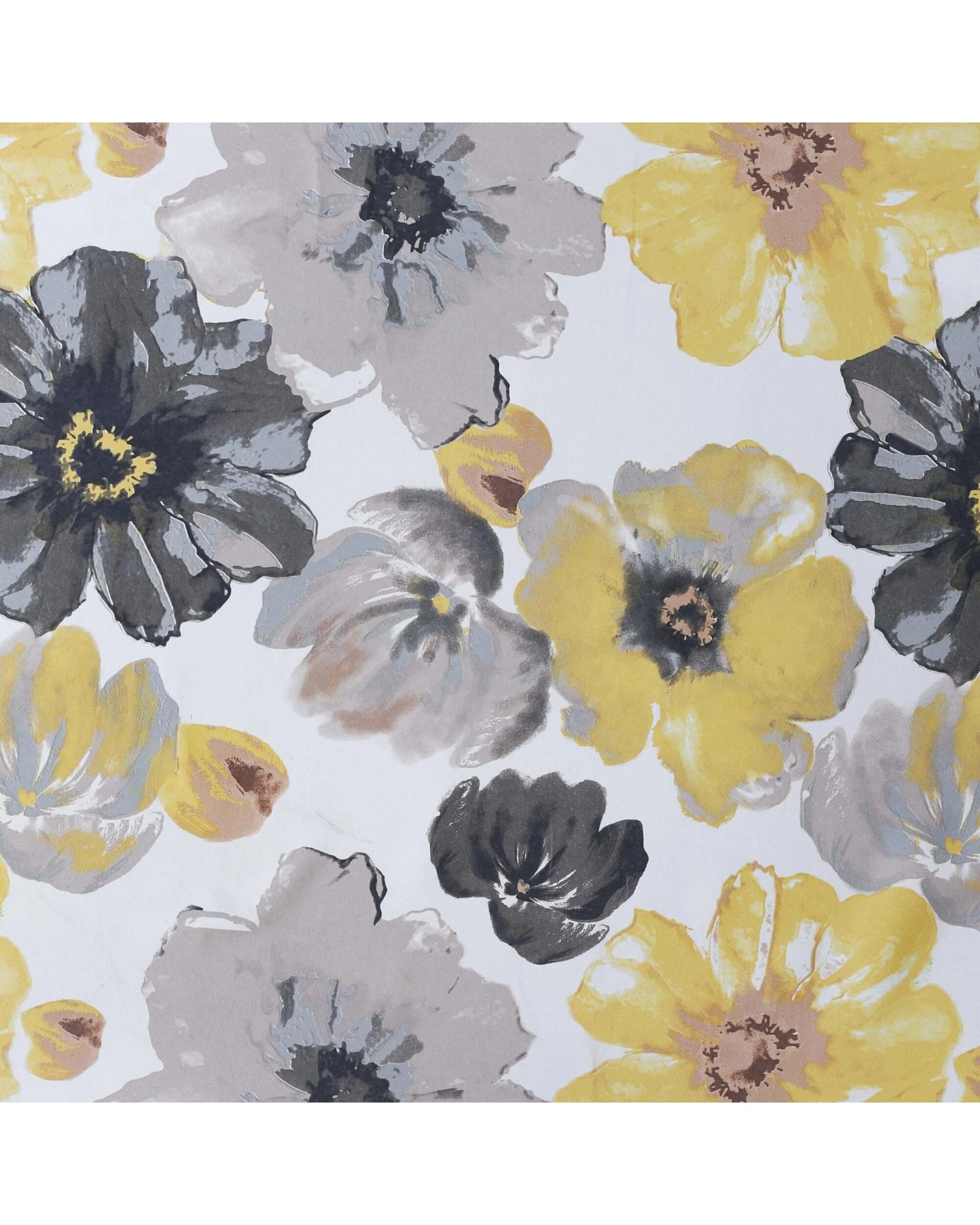 Smarcute Blockout Floral Printed Eyelet Curtain - 2X 132x160cm - Multi ...