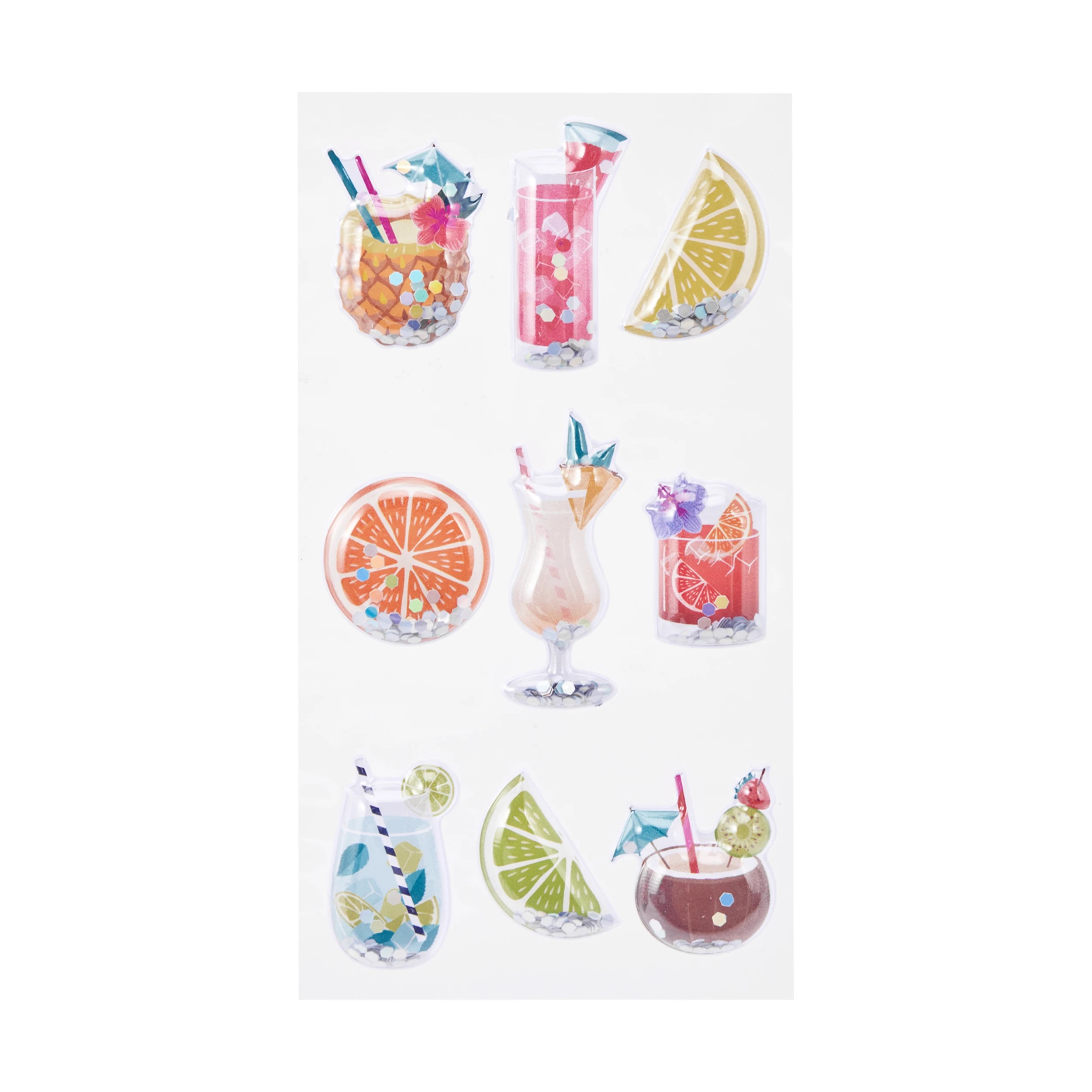 2 Shaker Stickers - Drinks, 2 of 3