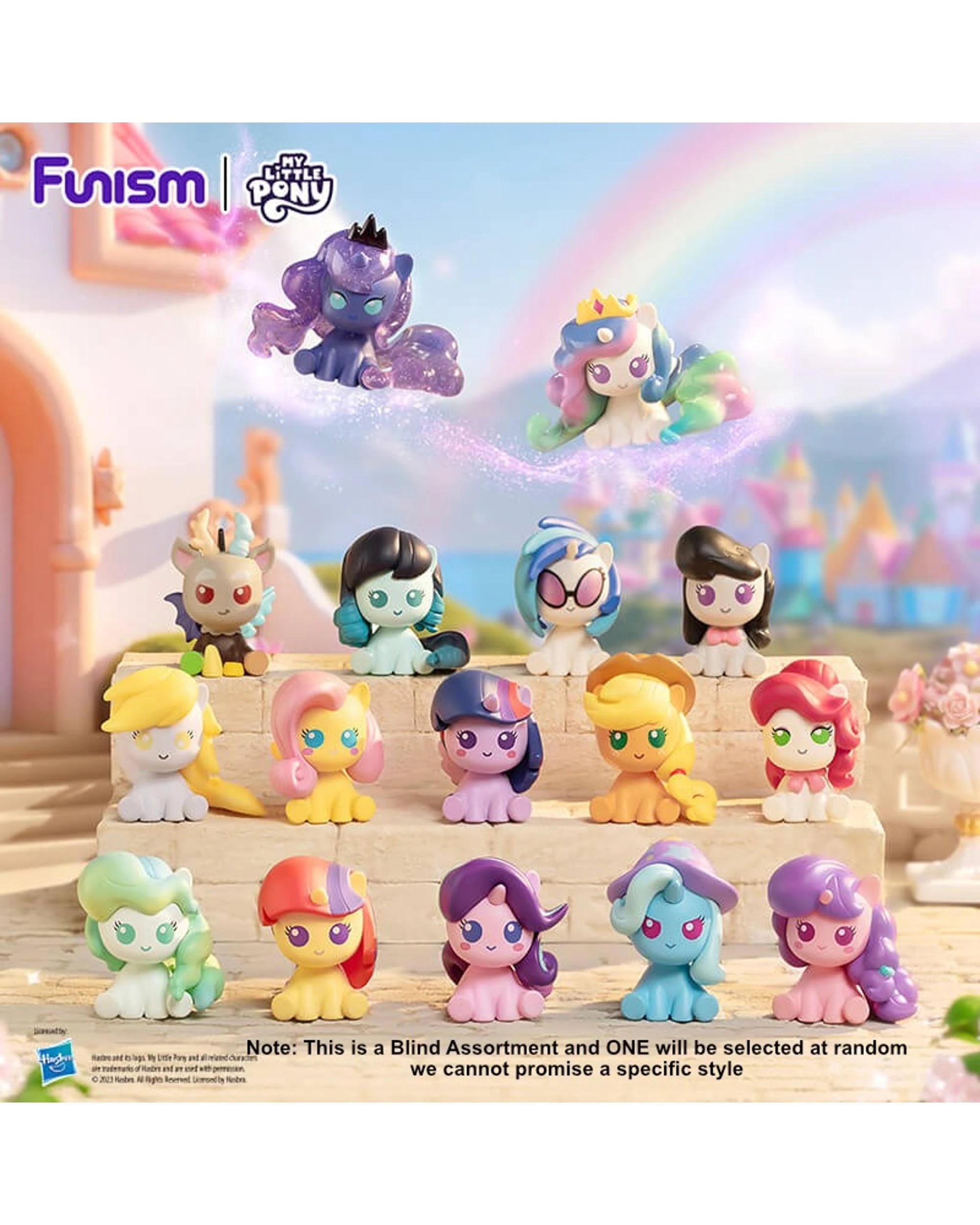 2 Funism My Little Pony Friendship is Magic Series Figures Magic Bottle Blind Box, 2 of 10
