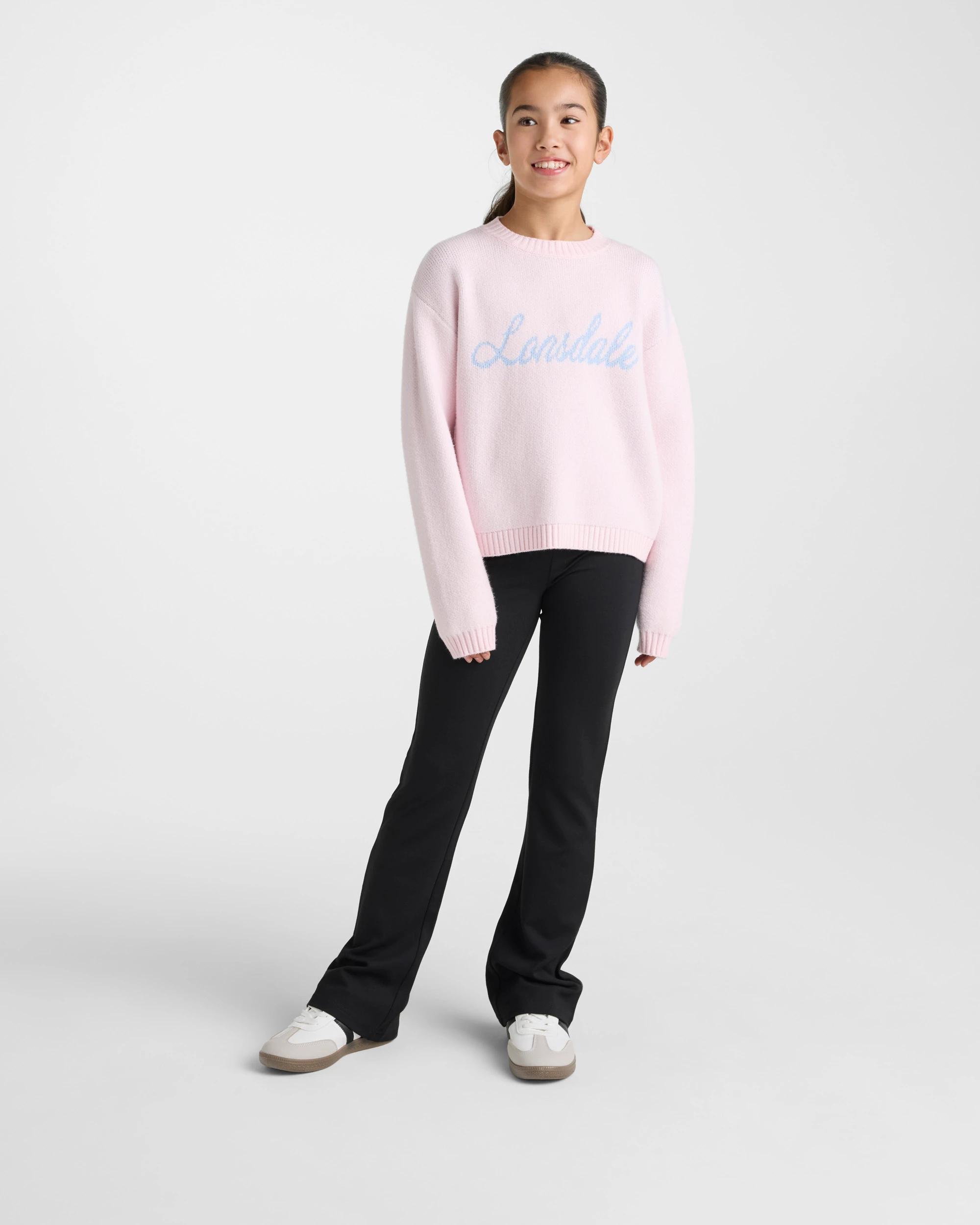 5 Lonsdale London Lonsdale Knit Jumper PINK, 5 of 5