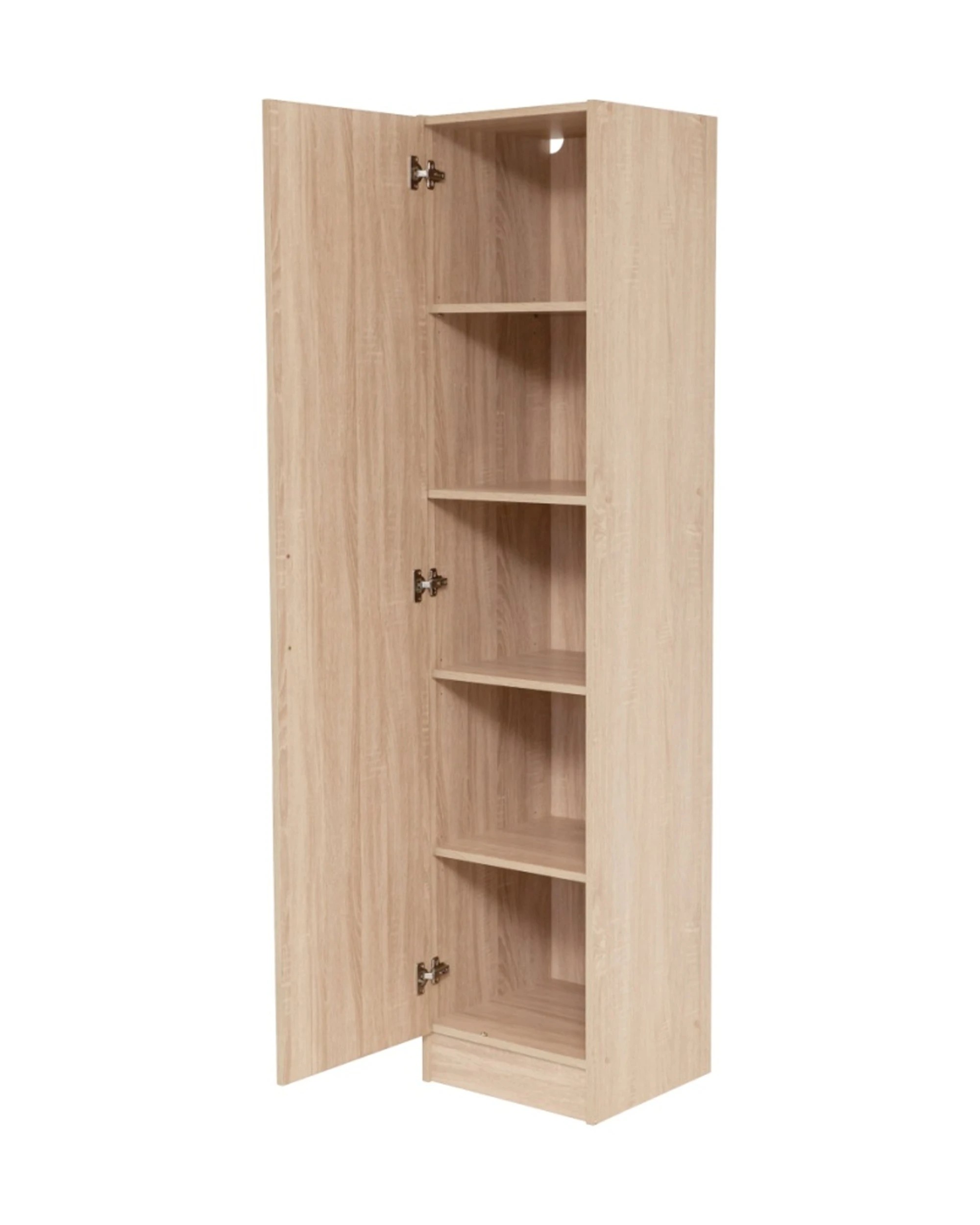 6 Alpine Bay Classic Multi-Purpose 1 Door Storage Cabinet Cupboard - Natural, 6 of 9