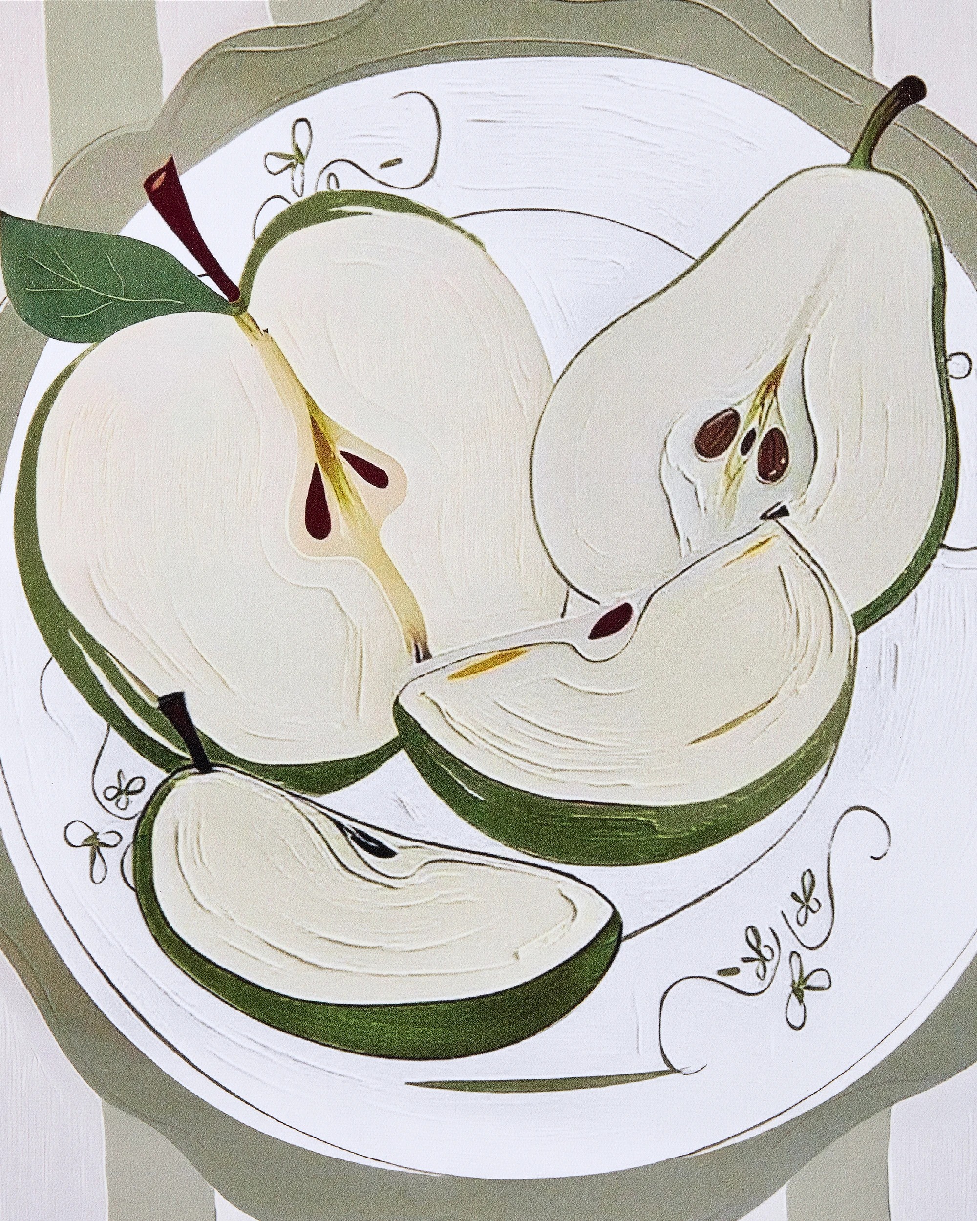 3 2 Pack Fruit Framed Canvas - 40cm x 40cm, 3 of 5