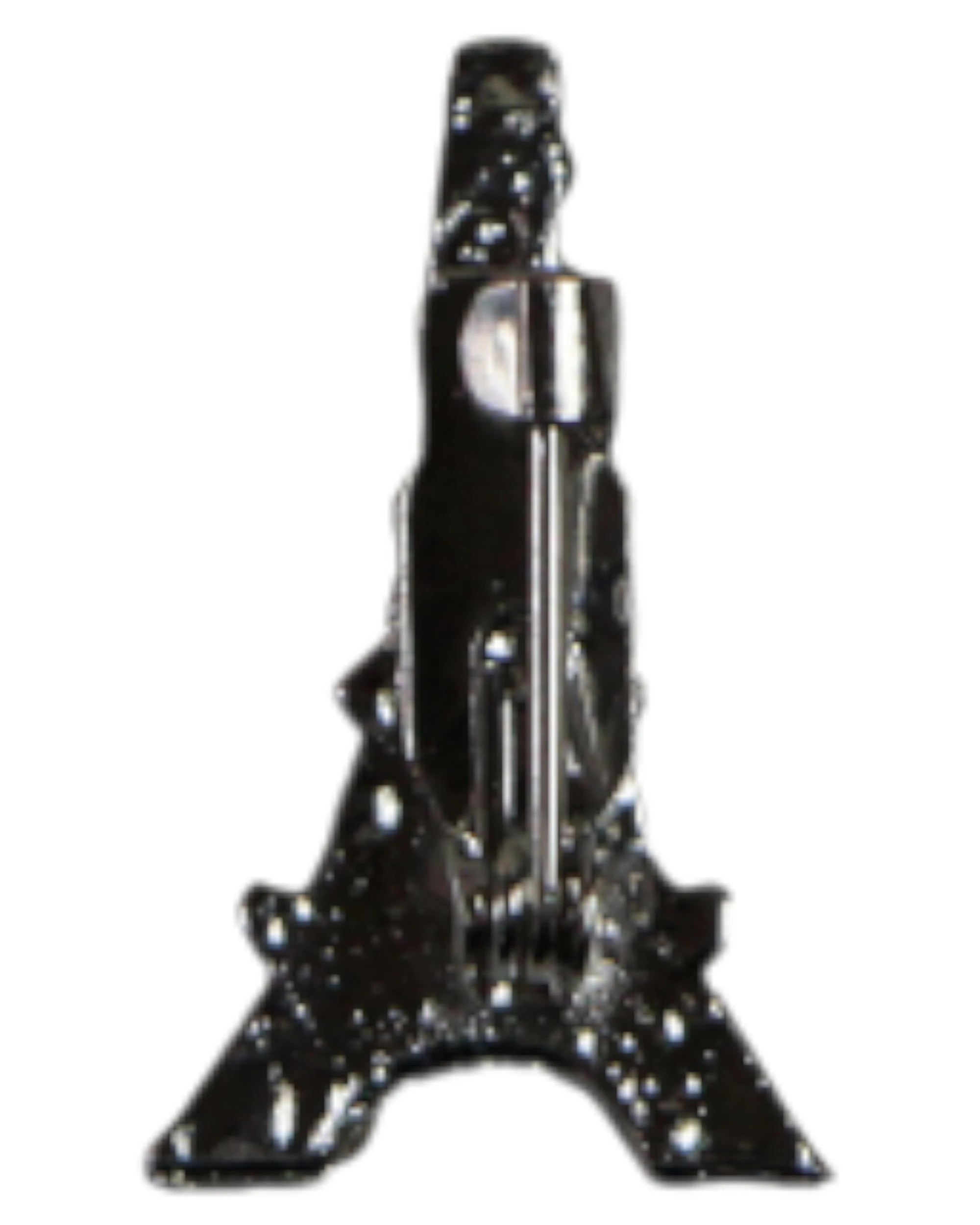 3 Zasel Eiffel Tower Paris France Brooch Blazer Shirt Pin - Silver, 3 of 4