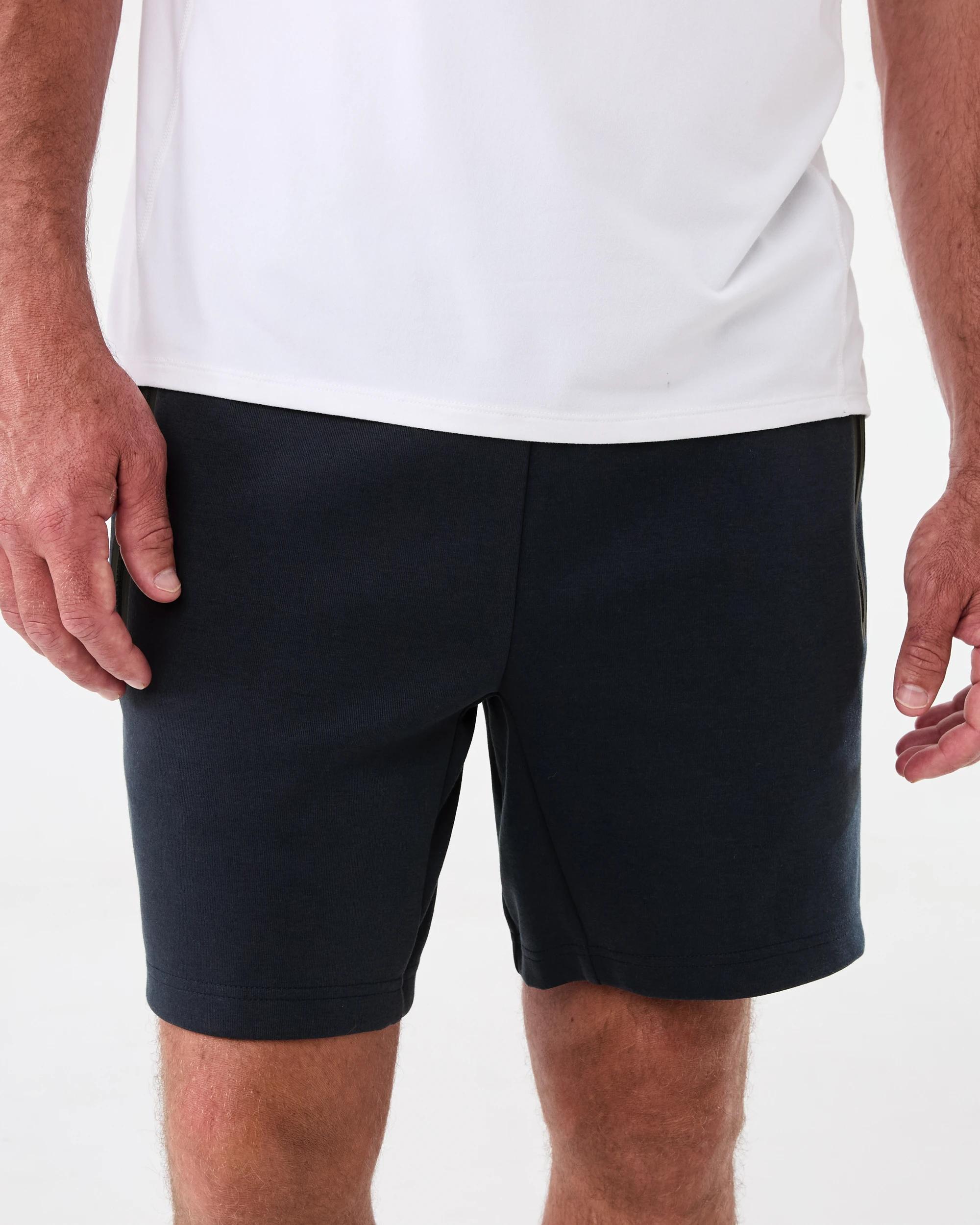 1 Active Mens Sports Shorts SHADE NAVY, 1 of 7