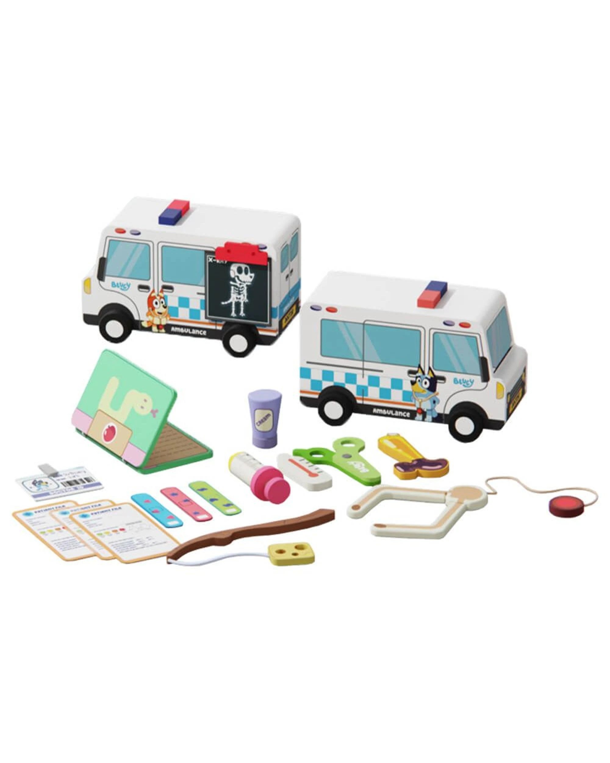 1 Bluey Wooden Doctor's Vehicle Playset, 1 of 1