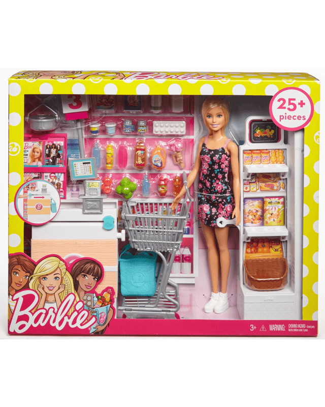 Barbie Supermarket Pla